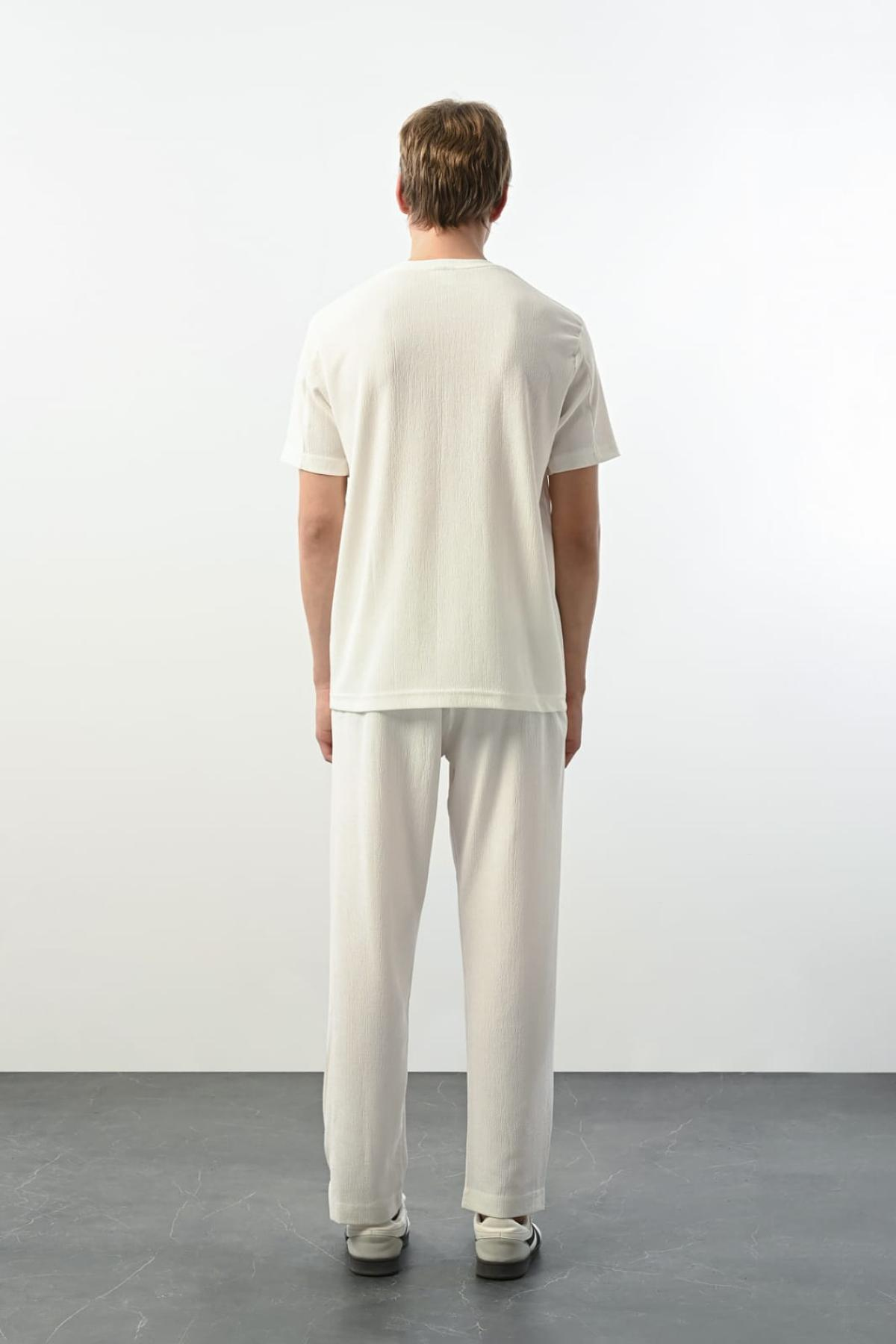Wholesale Men Ecru Pants 738966
