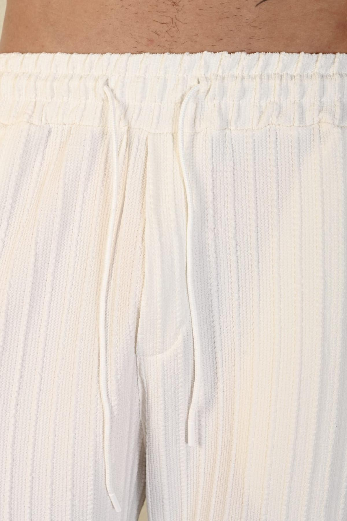 Wholesale Men Ecru Pants 738353