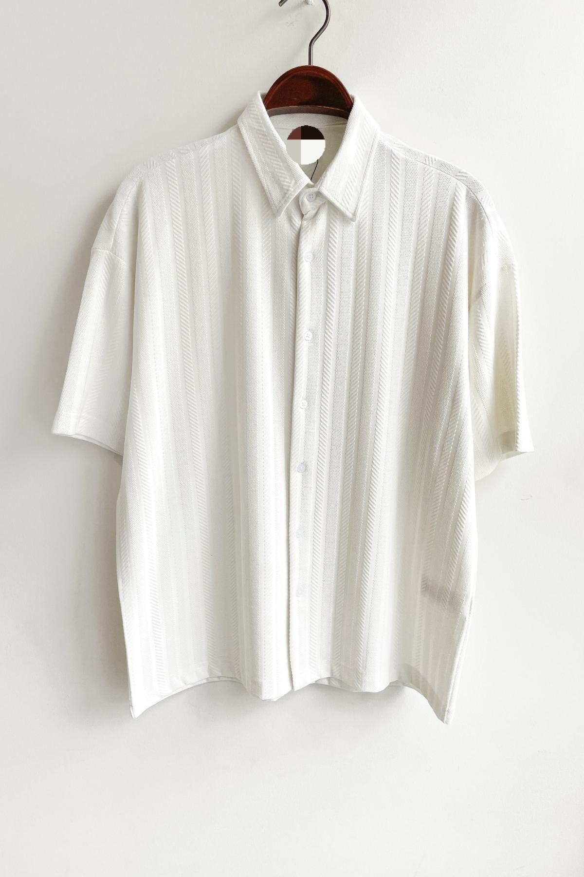 Wholesale Men Ecru Shirt 730299
