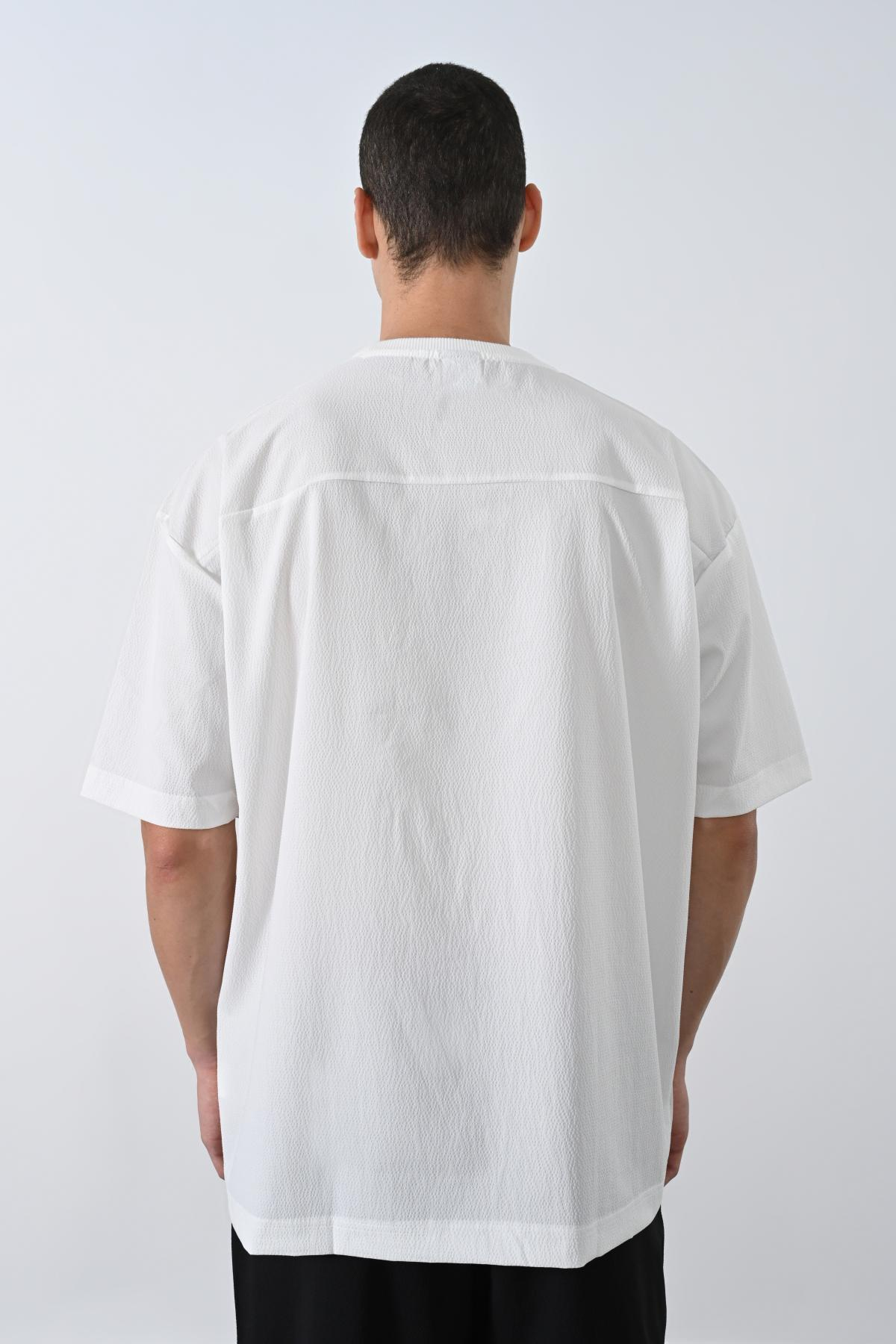 Wholesale Men Ecru T-shirt 721380