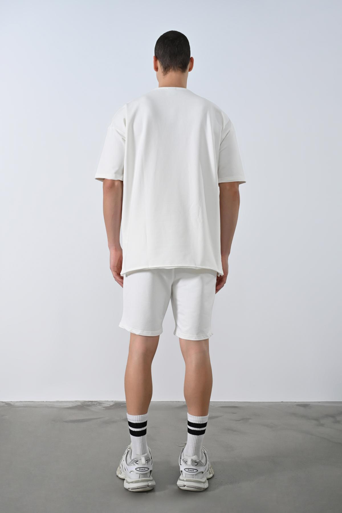 Wholesale Men Ecru T-shirt 721419
