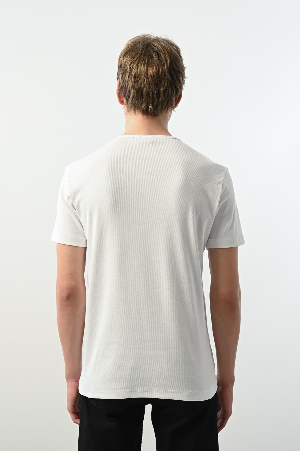 Wholesale Men Ecru T-shirt 721370