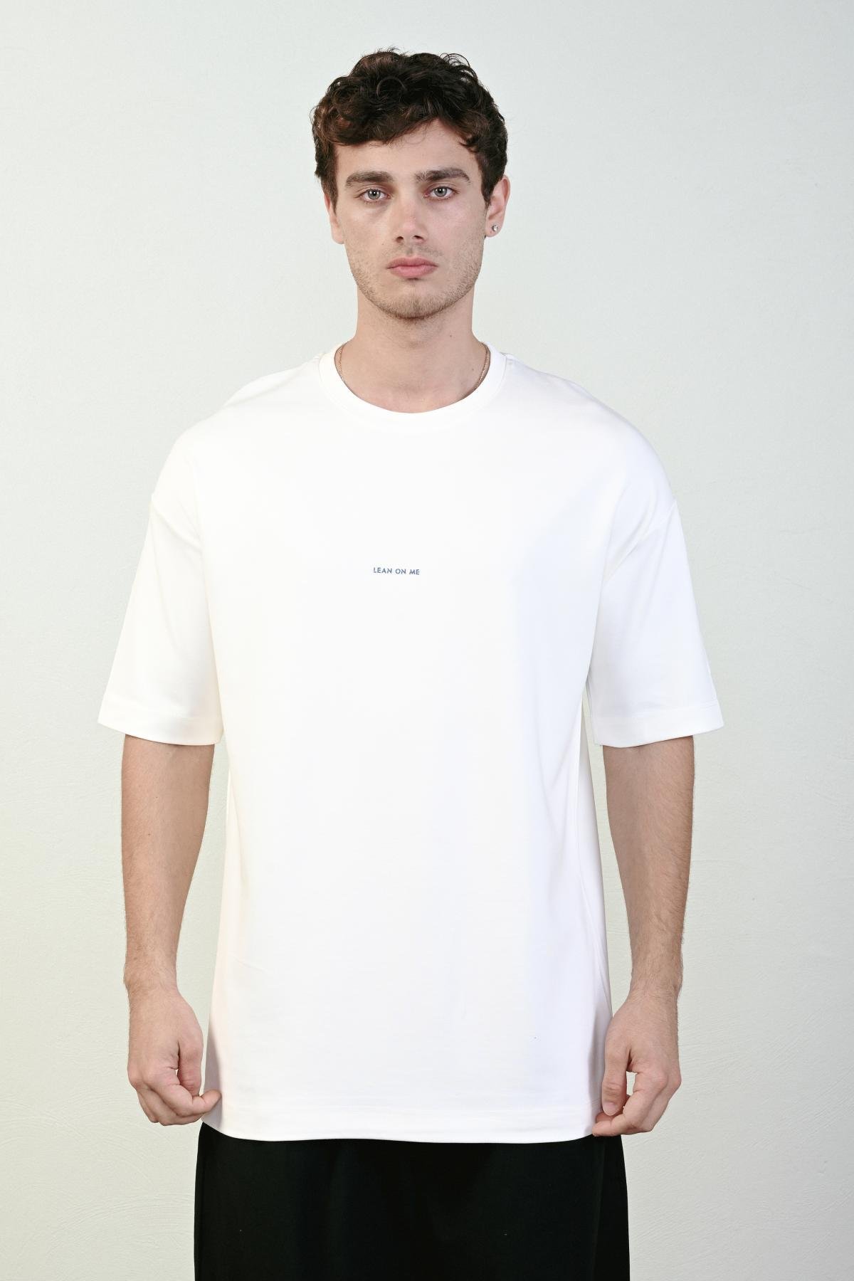 Wholesale Men Ecru T-shirt 721652