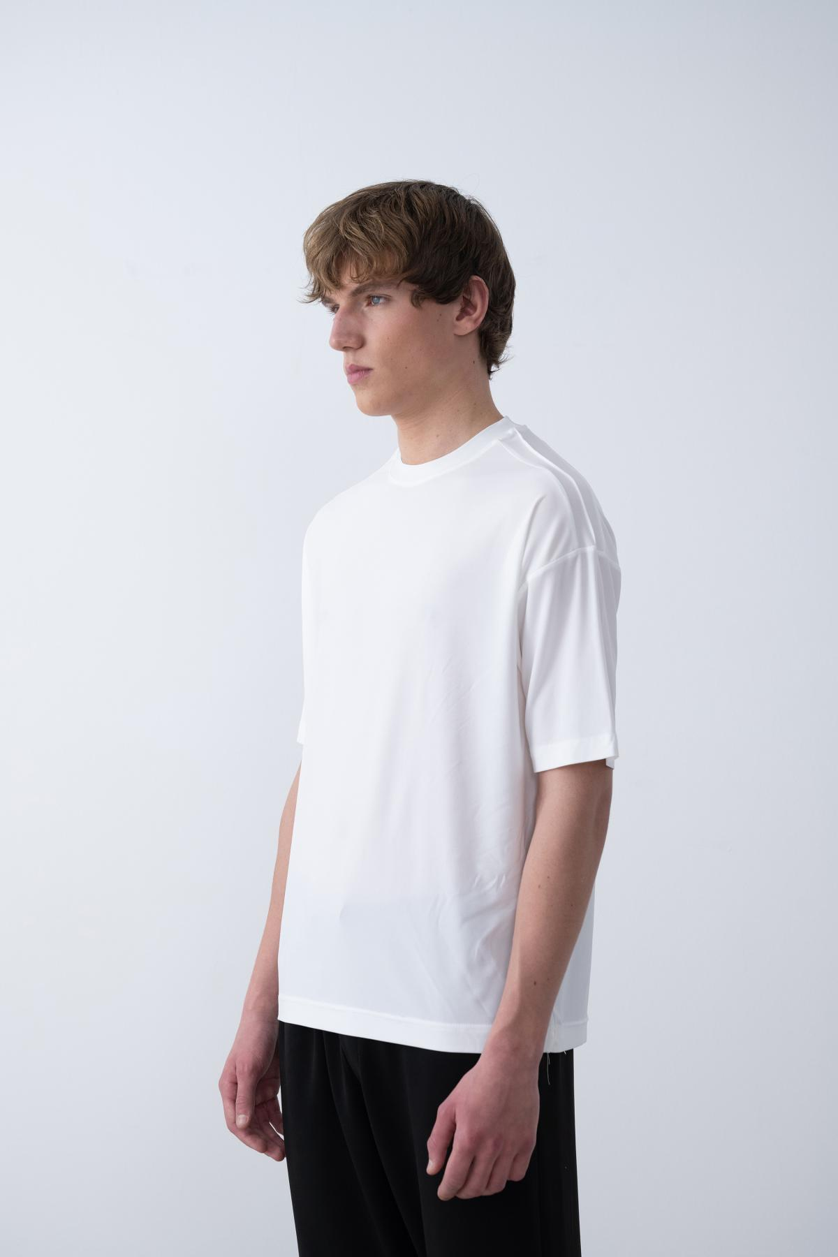 Wholesale Men Ecru T-shirt 721267
