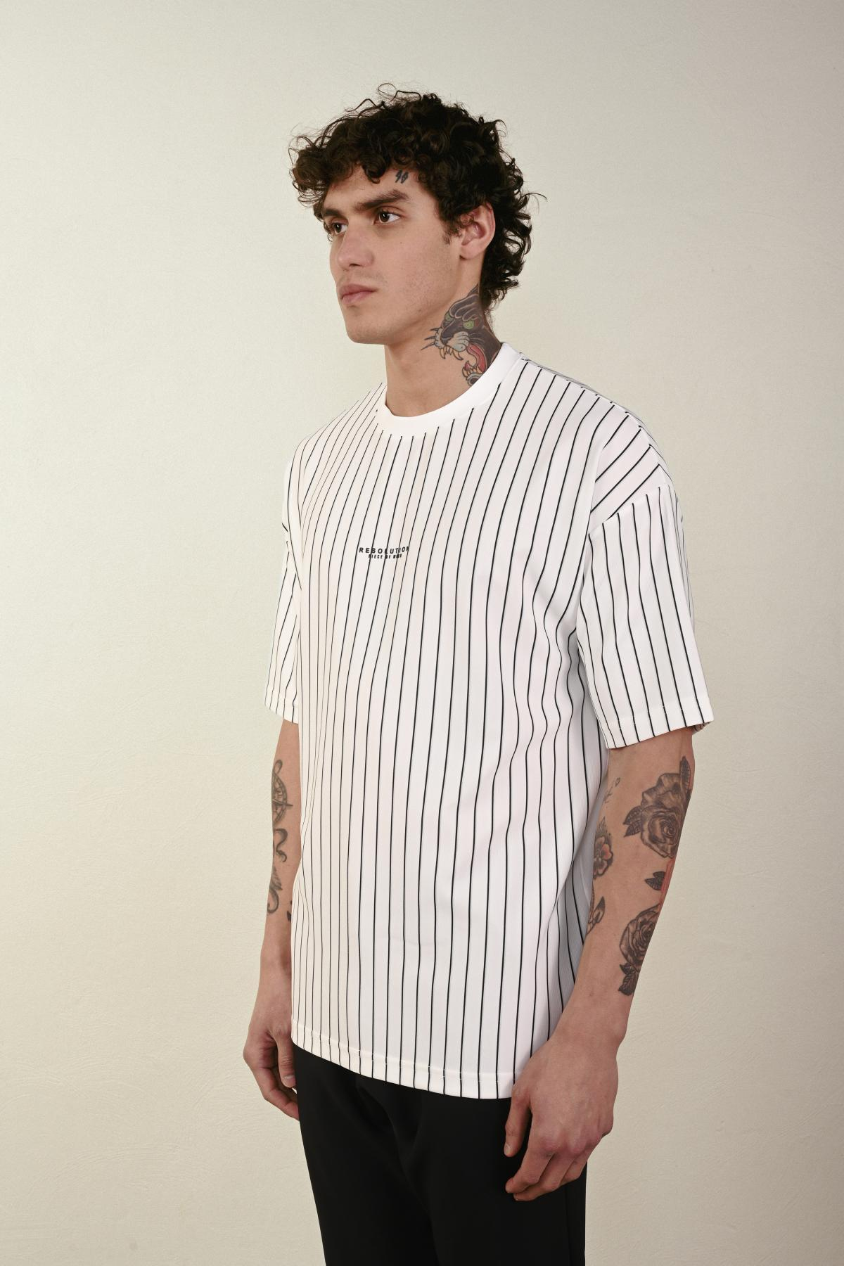 Wholesale Men Ecru T-shirt 721405