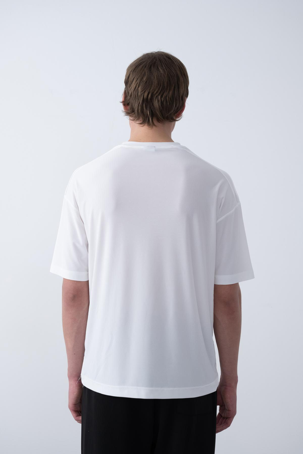 Wholesale Men Ecru T-shirt 721267