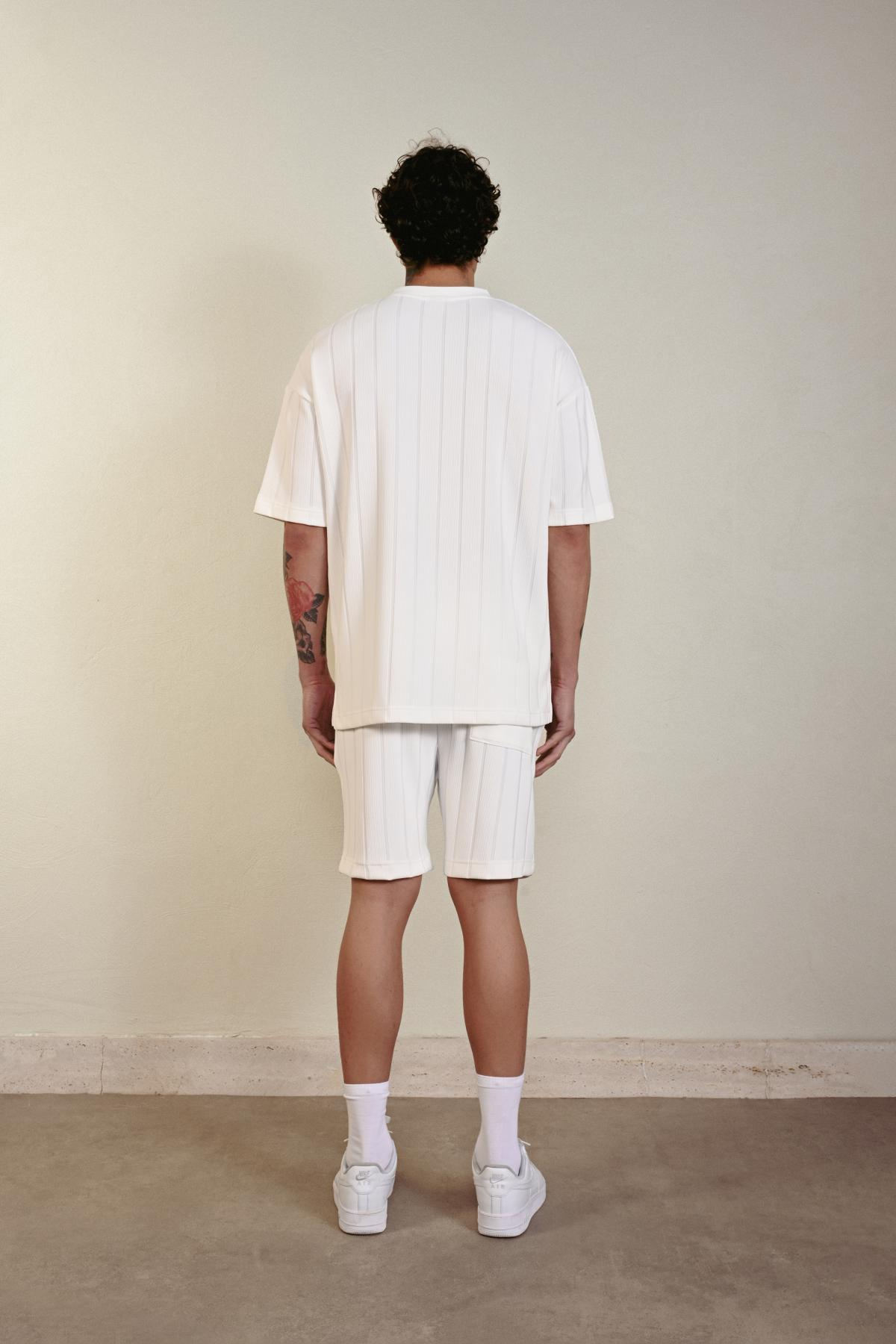 Wholesale Men Ecru T-shirt 721668