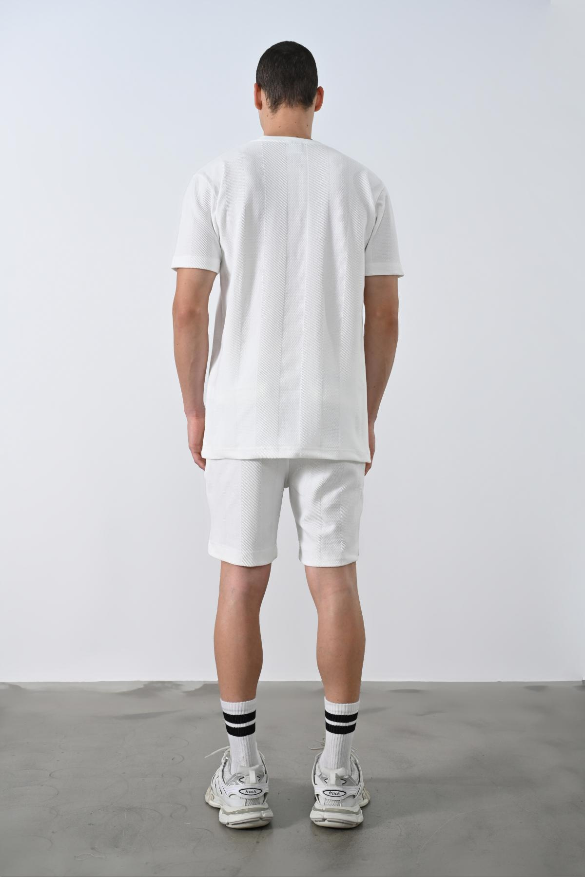 Wholesale Men Ecru T-shirt 721494