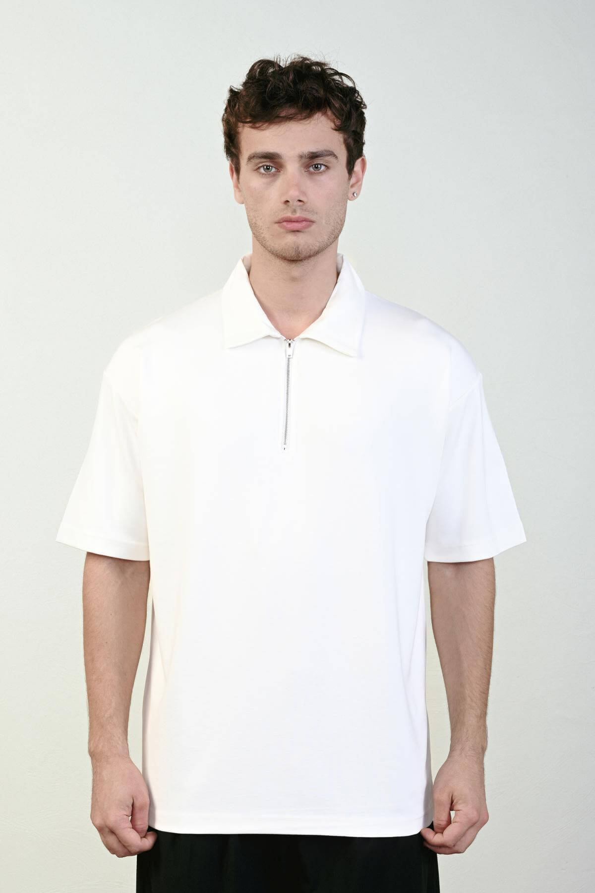 Wholesale Men Ecru T-shirt 721684
