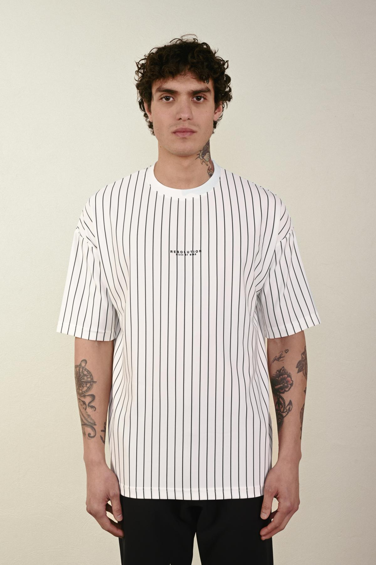 Wholesale Men Ecru T-shirt 721405
