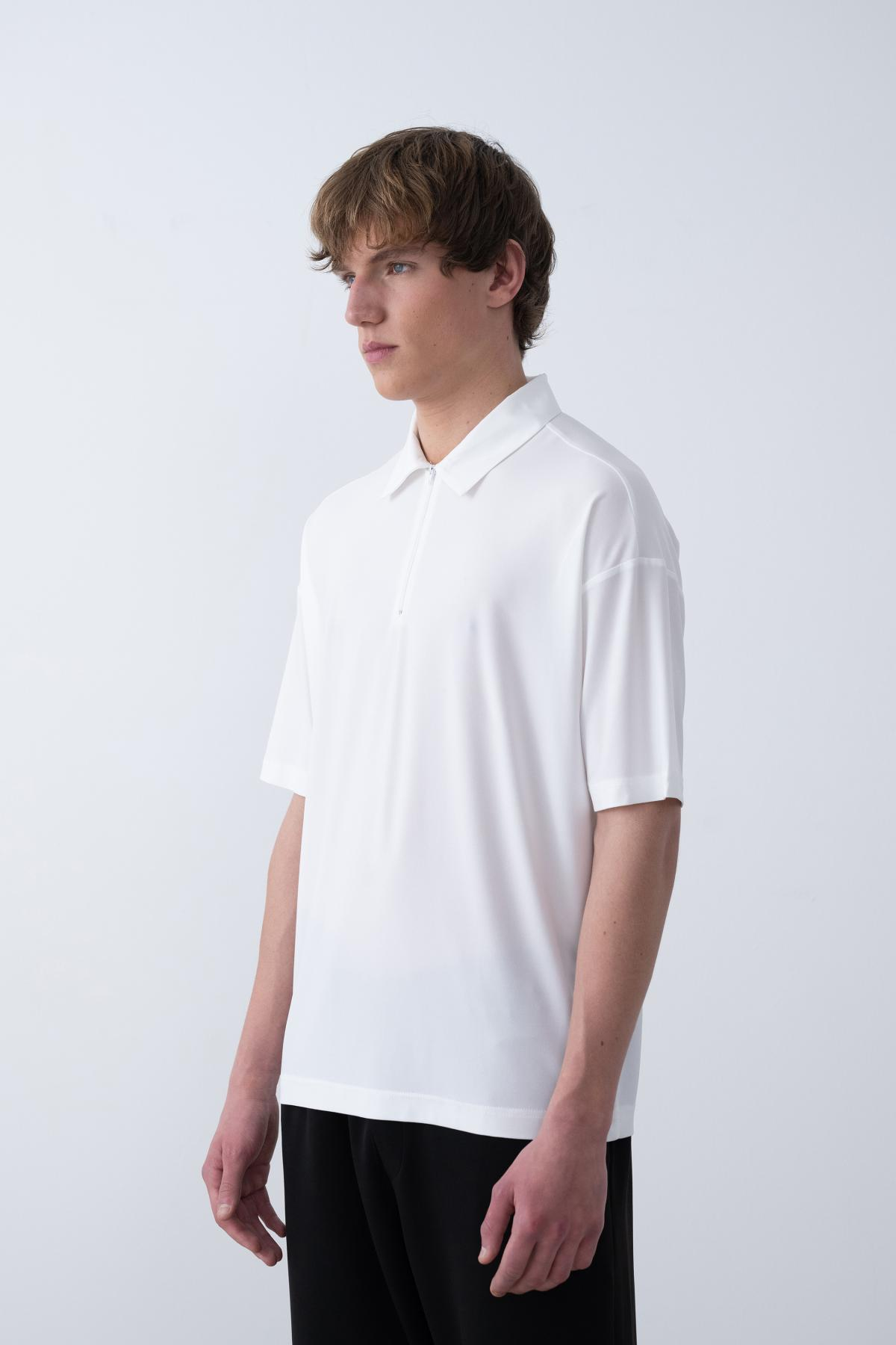 Wholesale Men Ecru T-shirt 721375