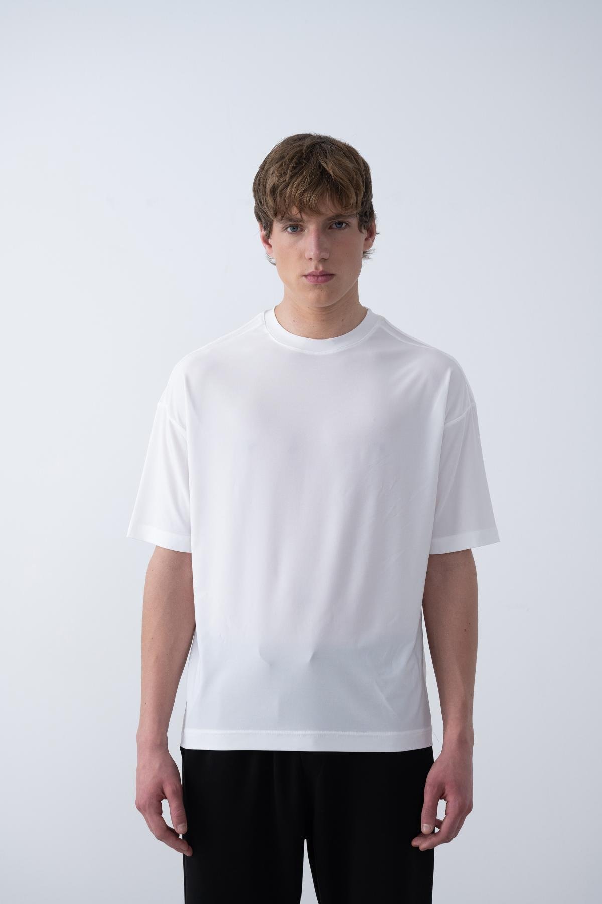 Wholesale Men Ecru T-shirt 721267