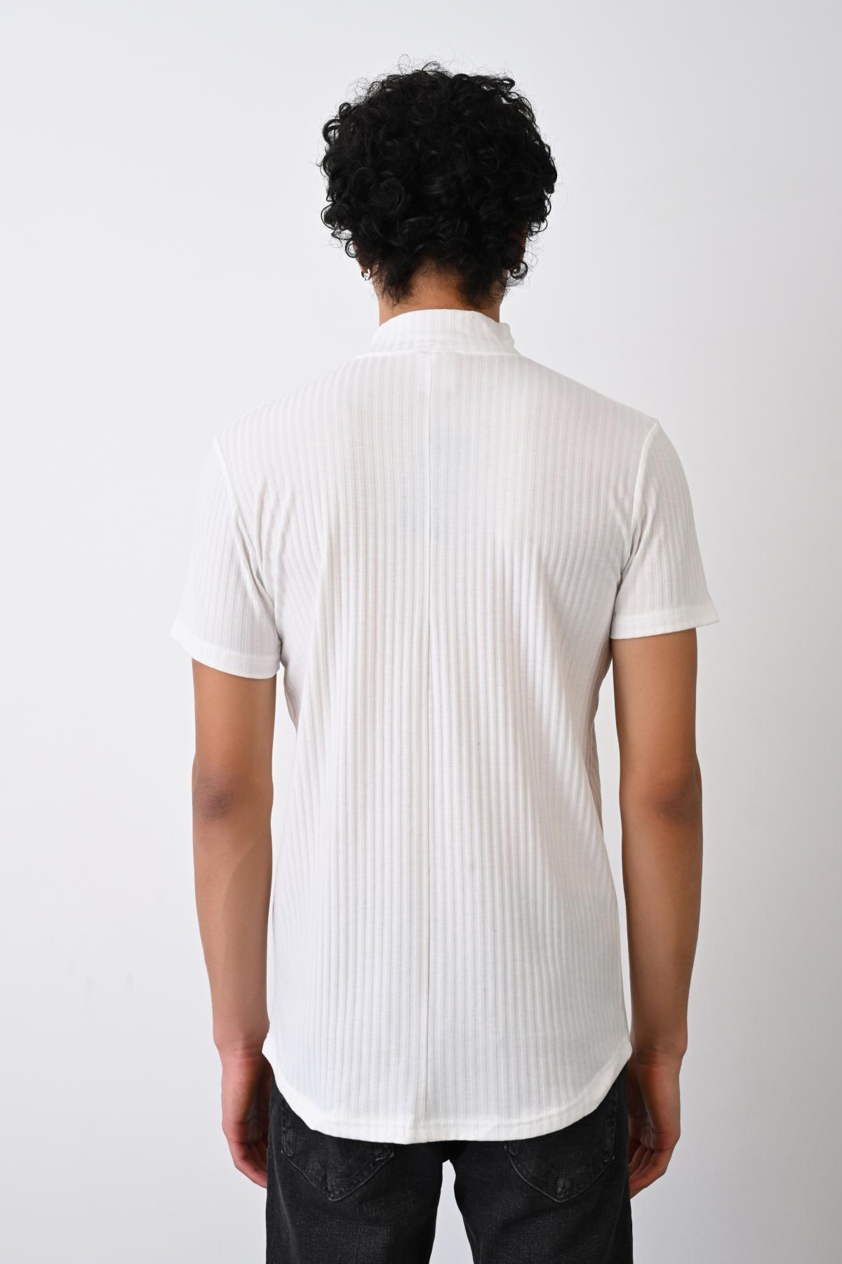 Wholesale Men Ecru T-shirt 721210