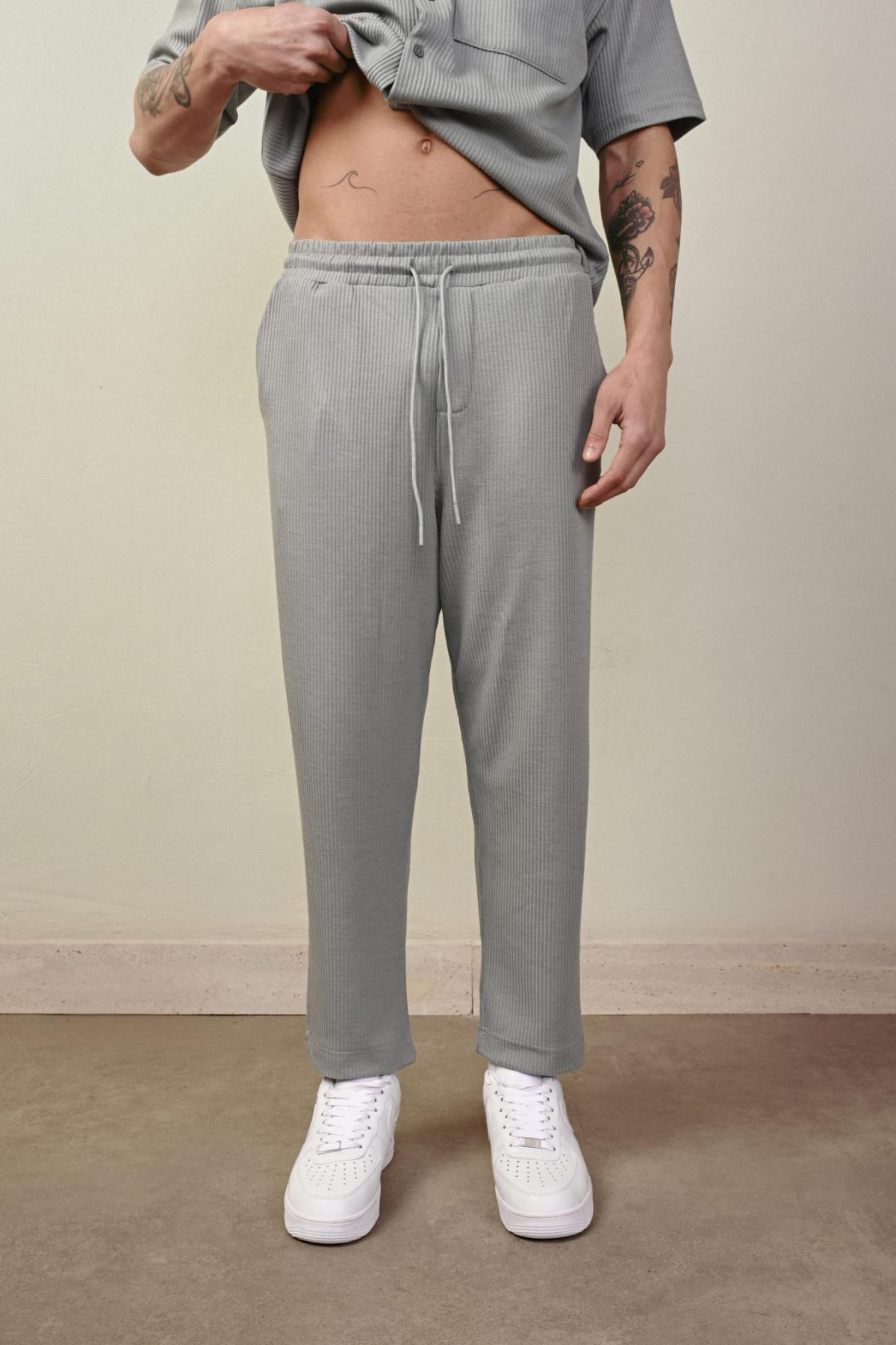 Wholesale Men Gray Pants 738725