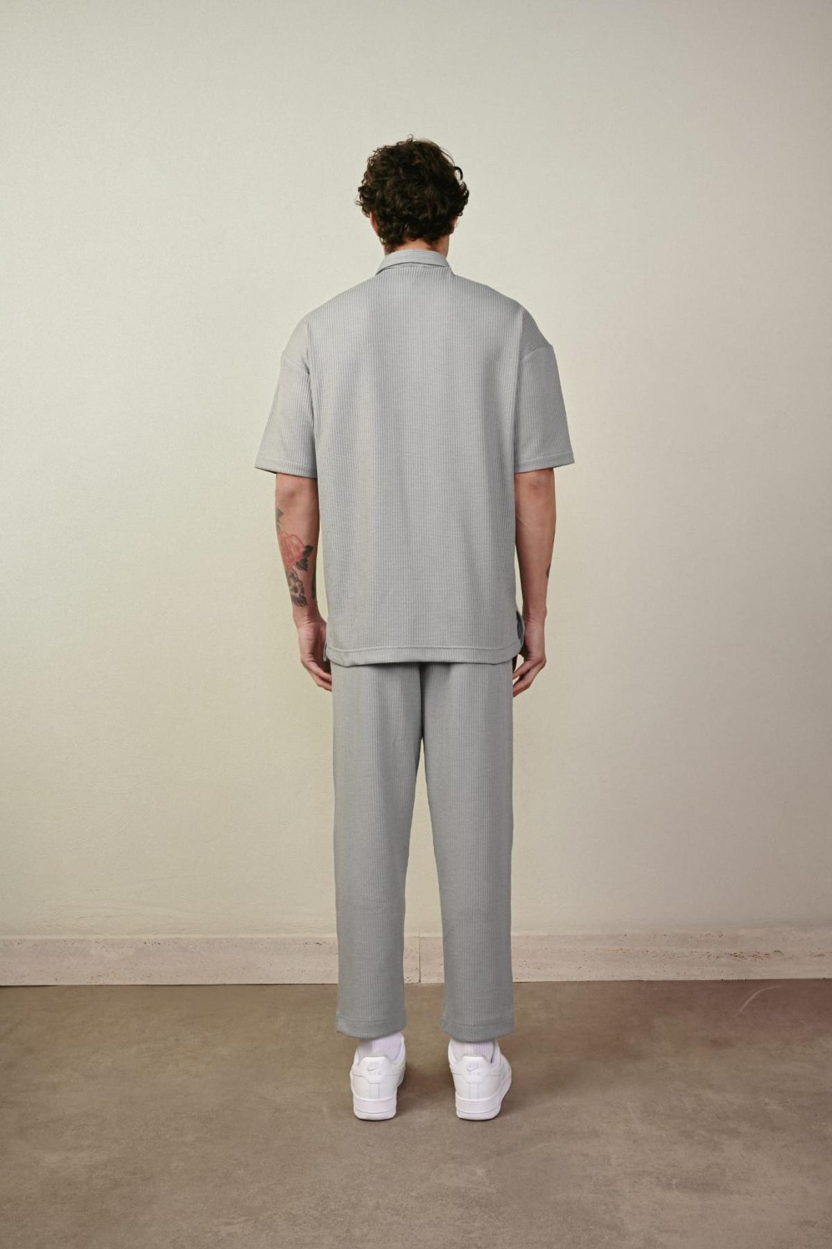 Wholesale Men Gray Pants 738725