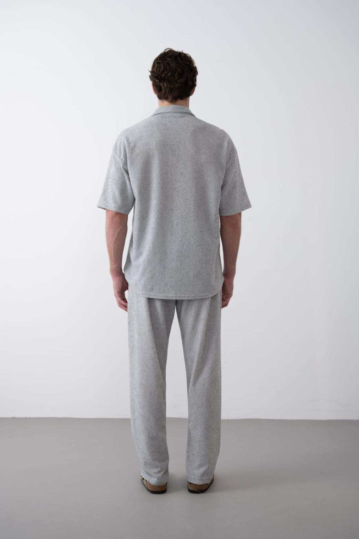 Wholesale Men Gray Pants 738598