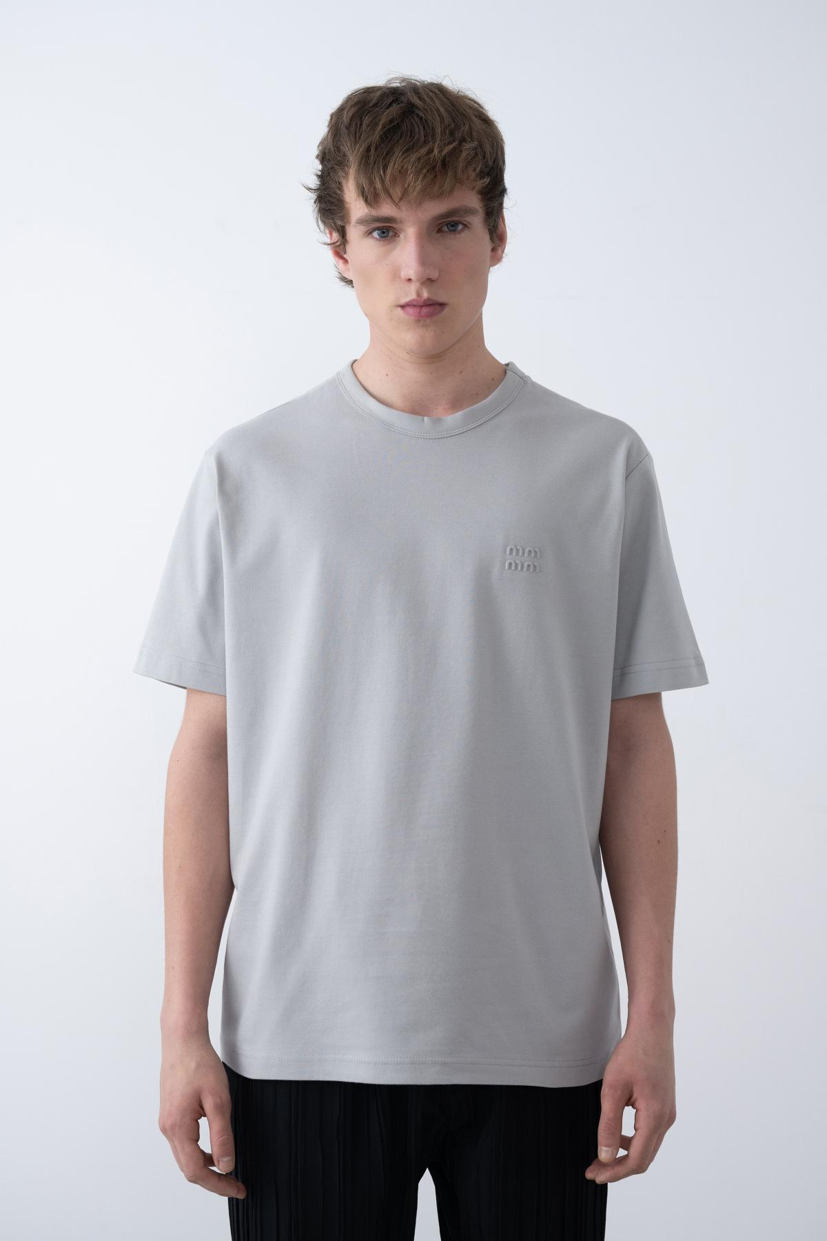 Wholesale Men Gray T-shirt 722916