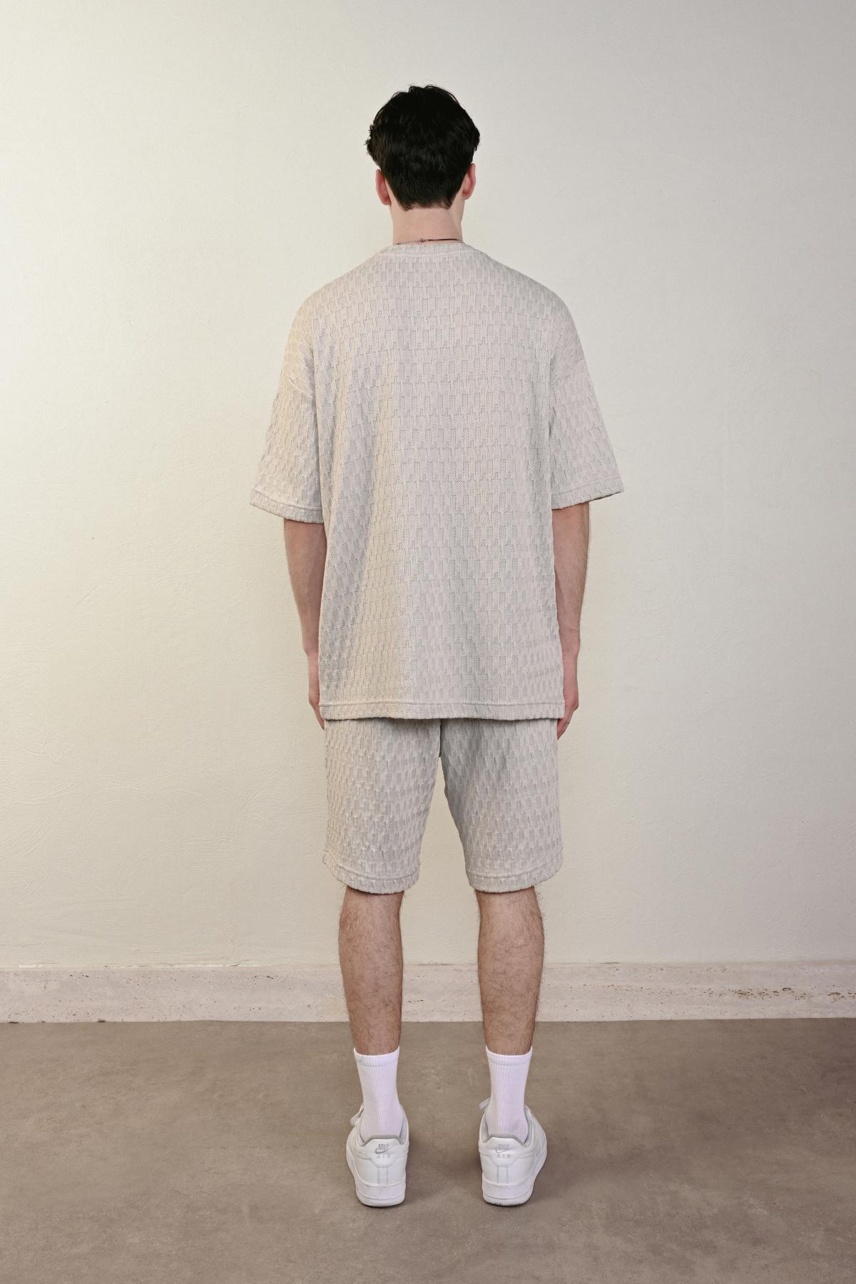 Wholesale Men Gray T-shirt 721393