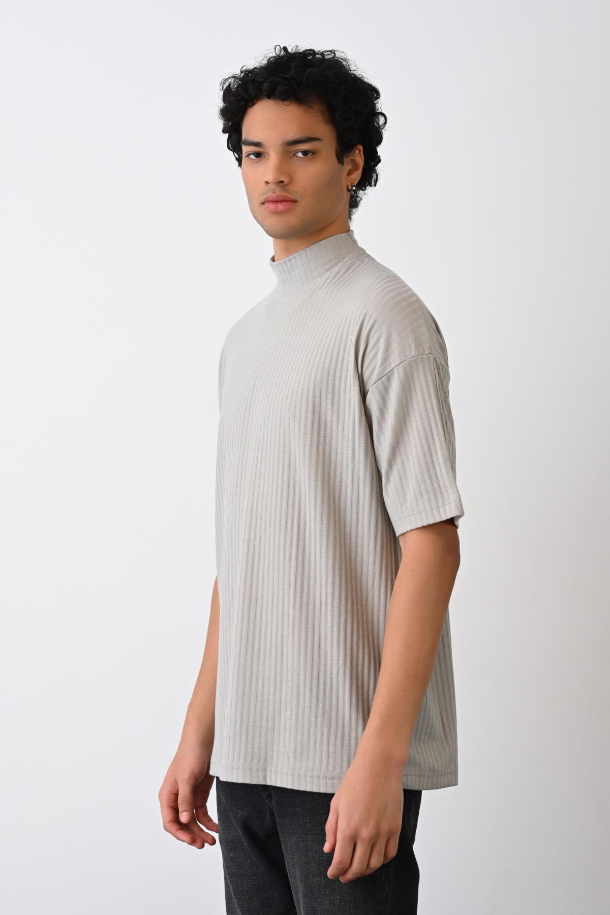 Wholesale Men Gray T-shirt 721207