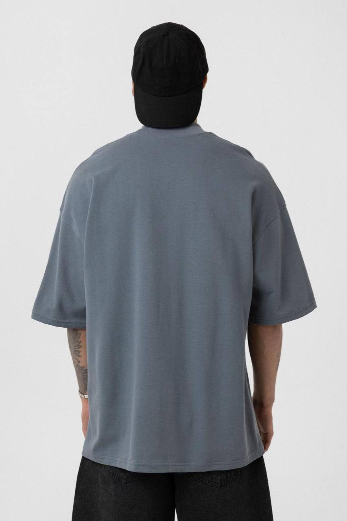Wholesale Men Gray T-shirt 722671