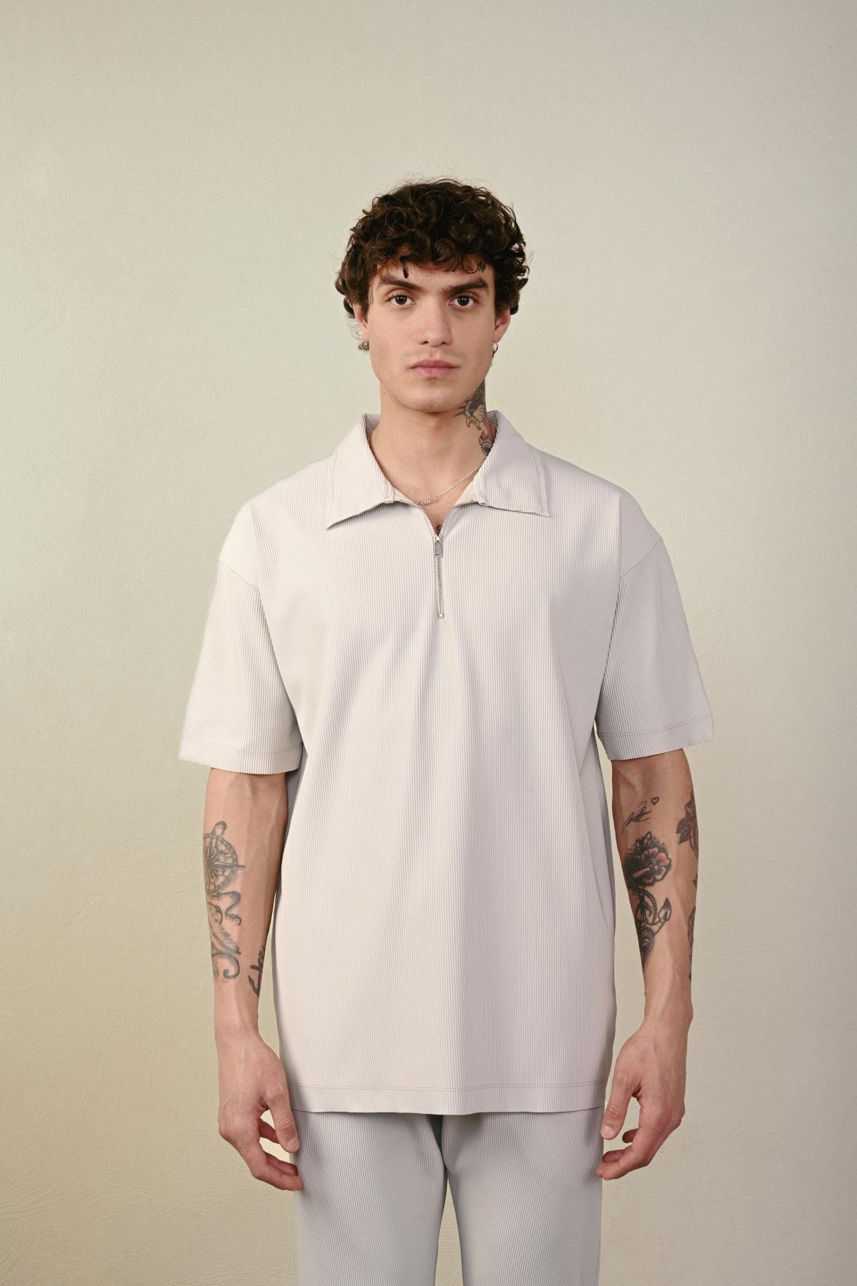 Wholesale Men Gray T-shirt 721595