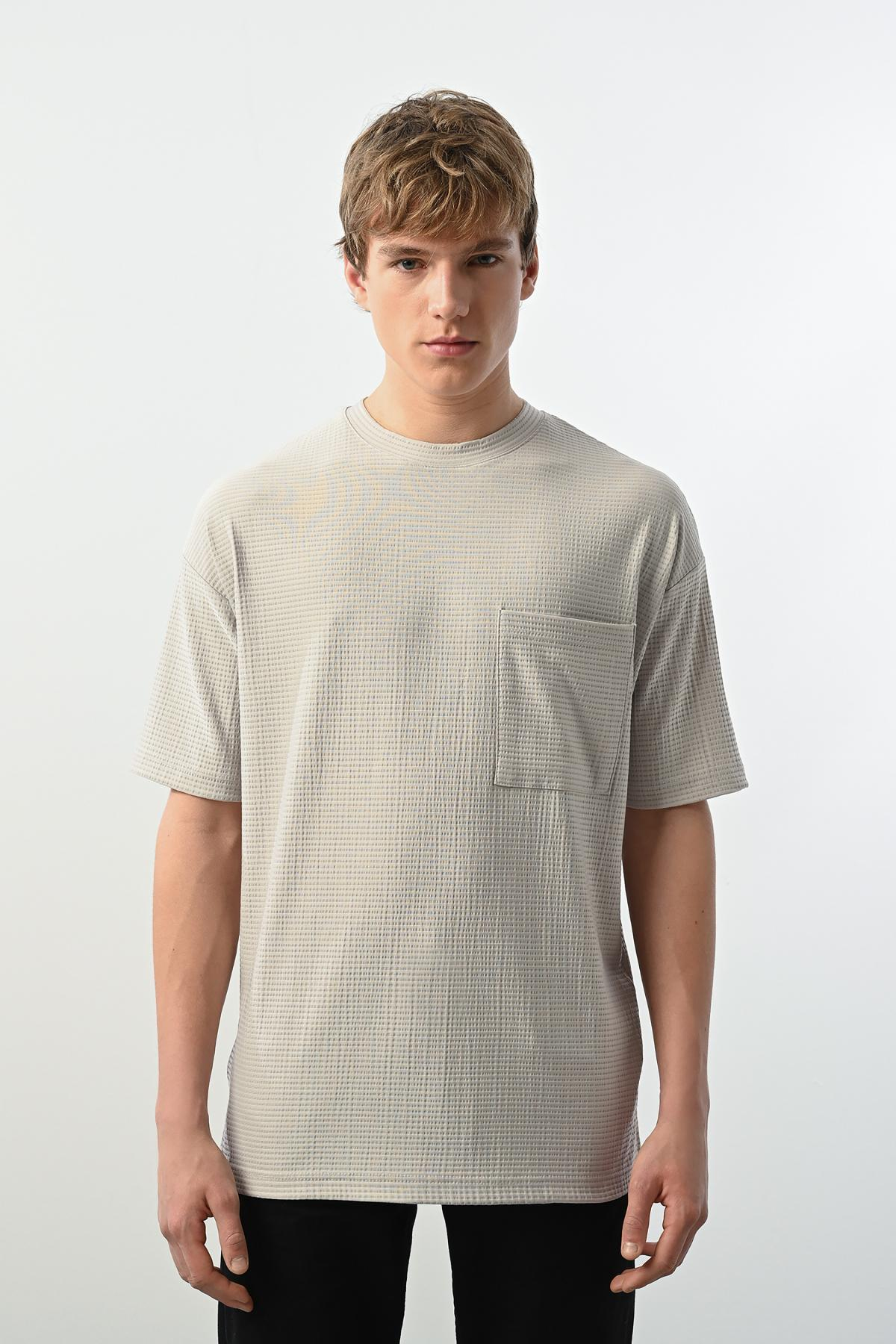 Wholesale Men Gray T-shirt 721470
