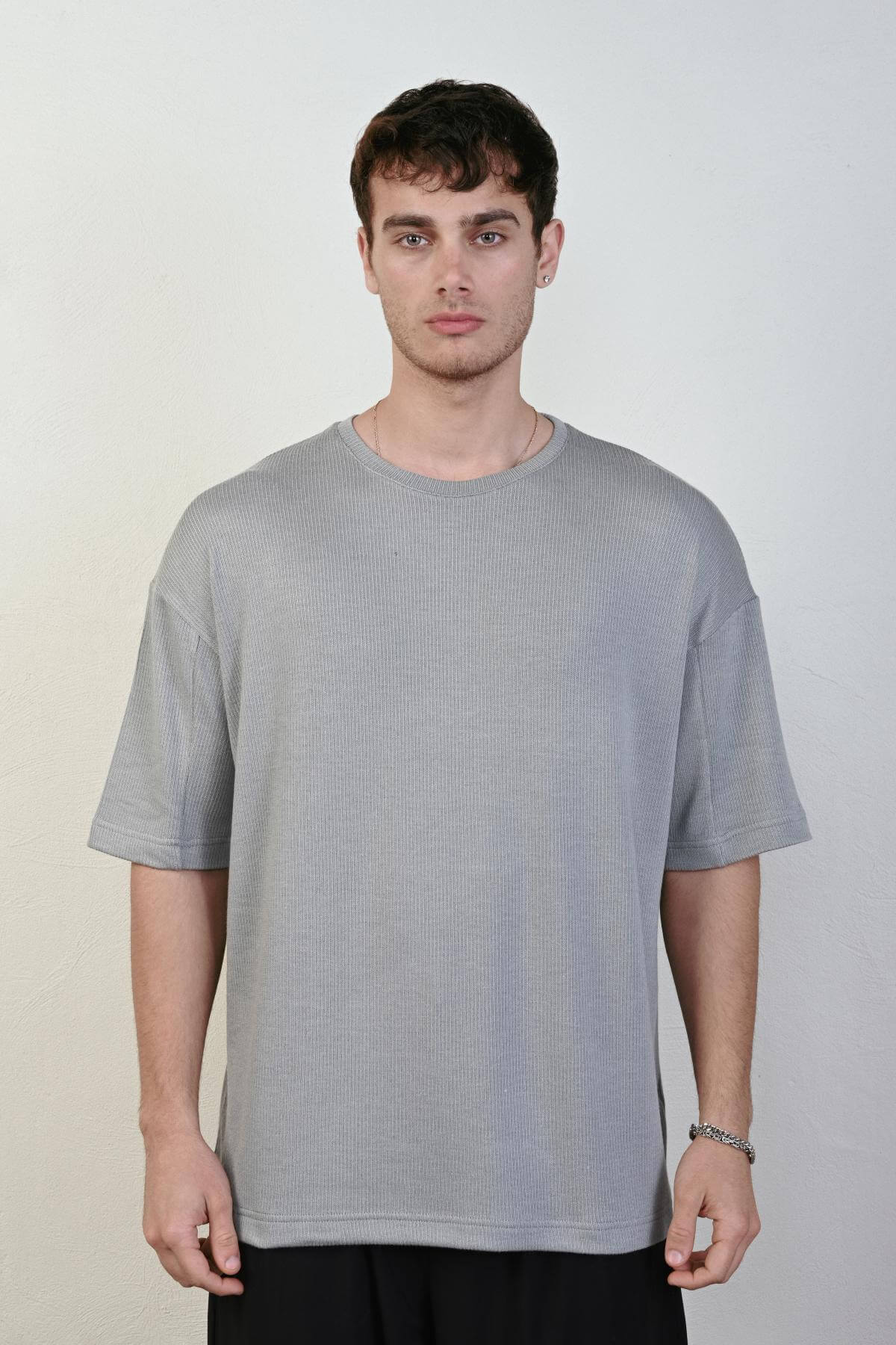 Wholesale Men Gray T-shirt 721628