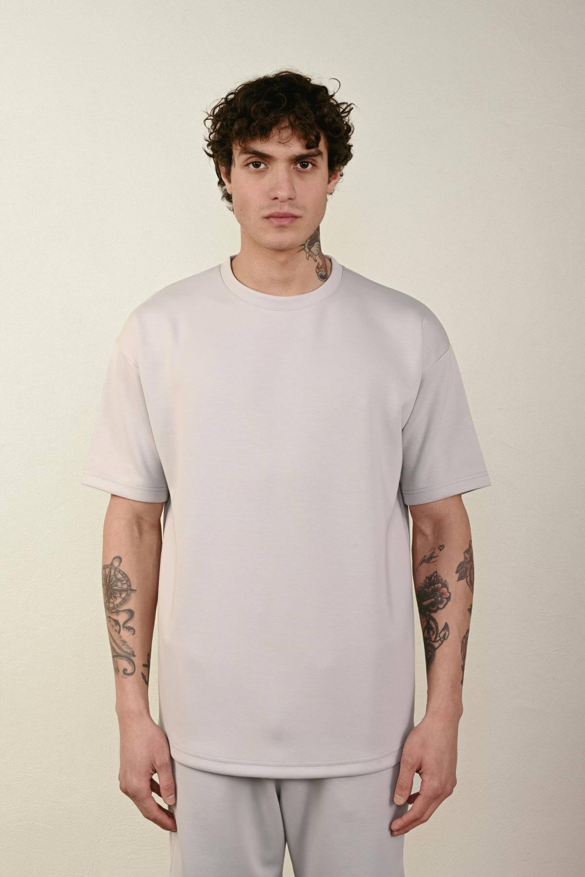 Wholesale Men Gray T-shirt 721674