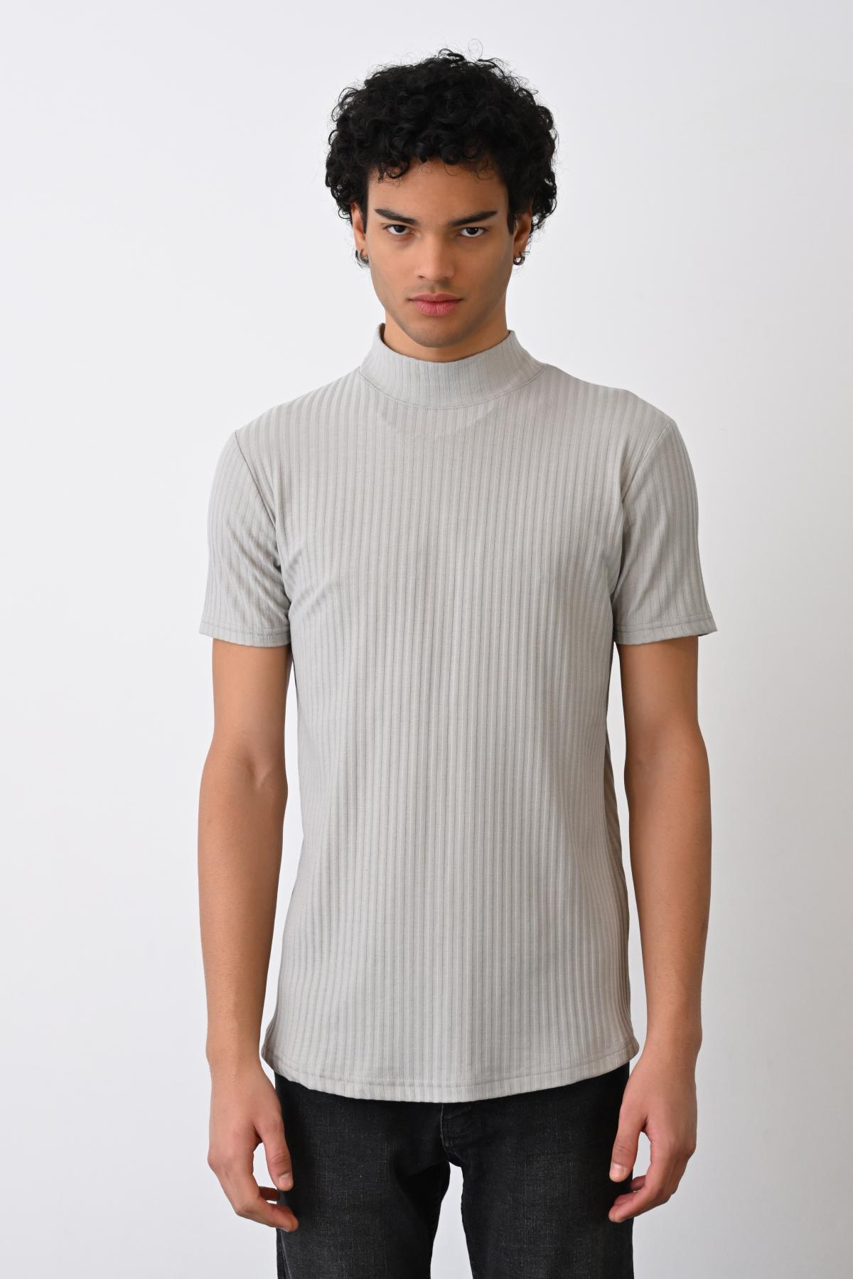 Wholesale Men Gray T-shirt 721212