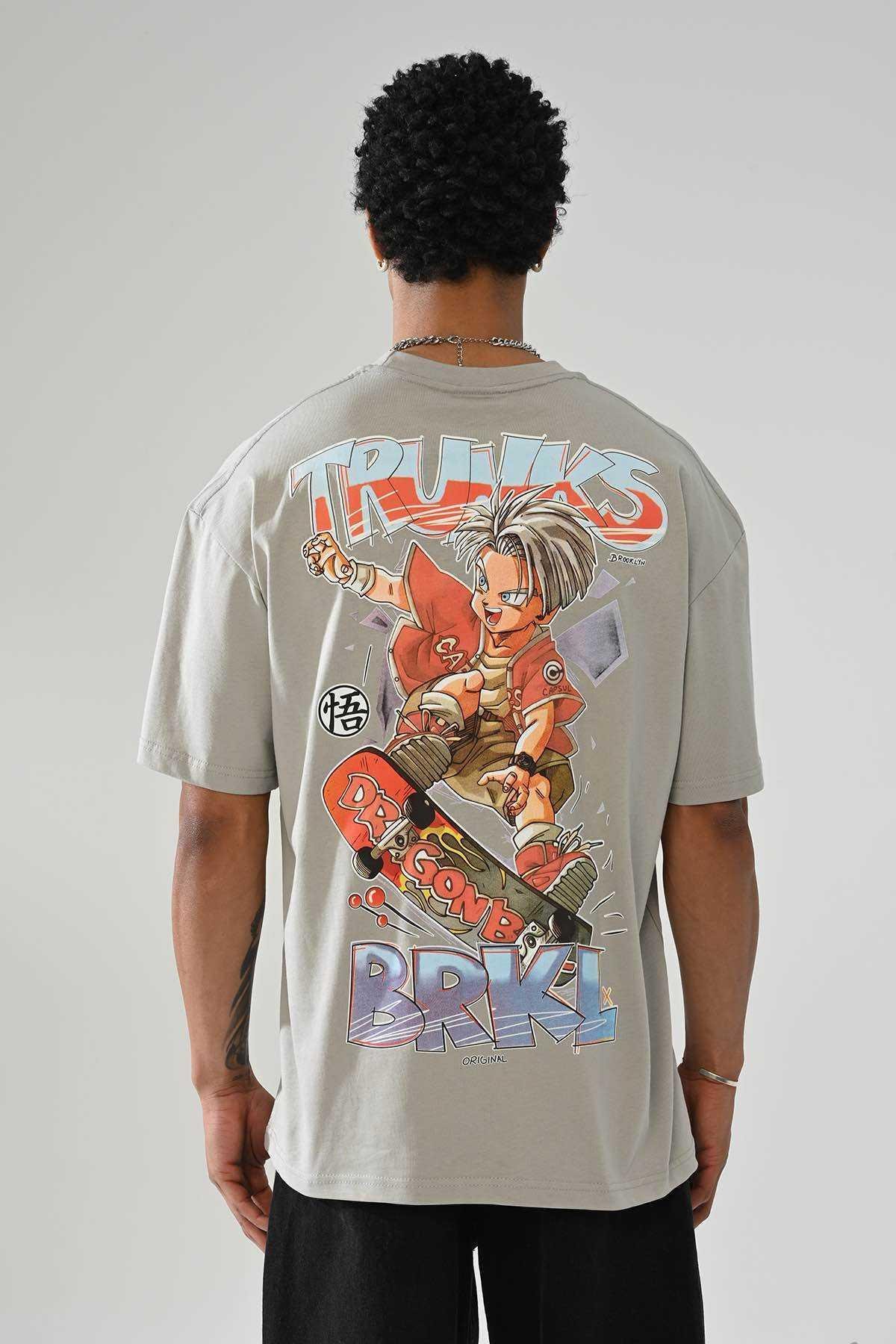 Wholesale Men Gray T-shirt 724642