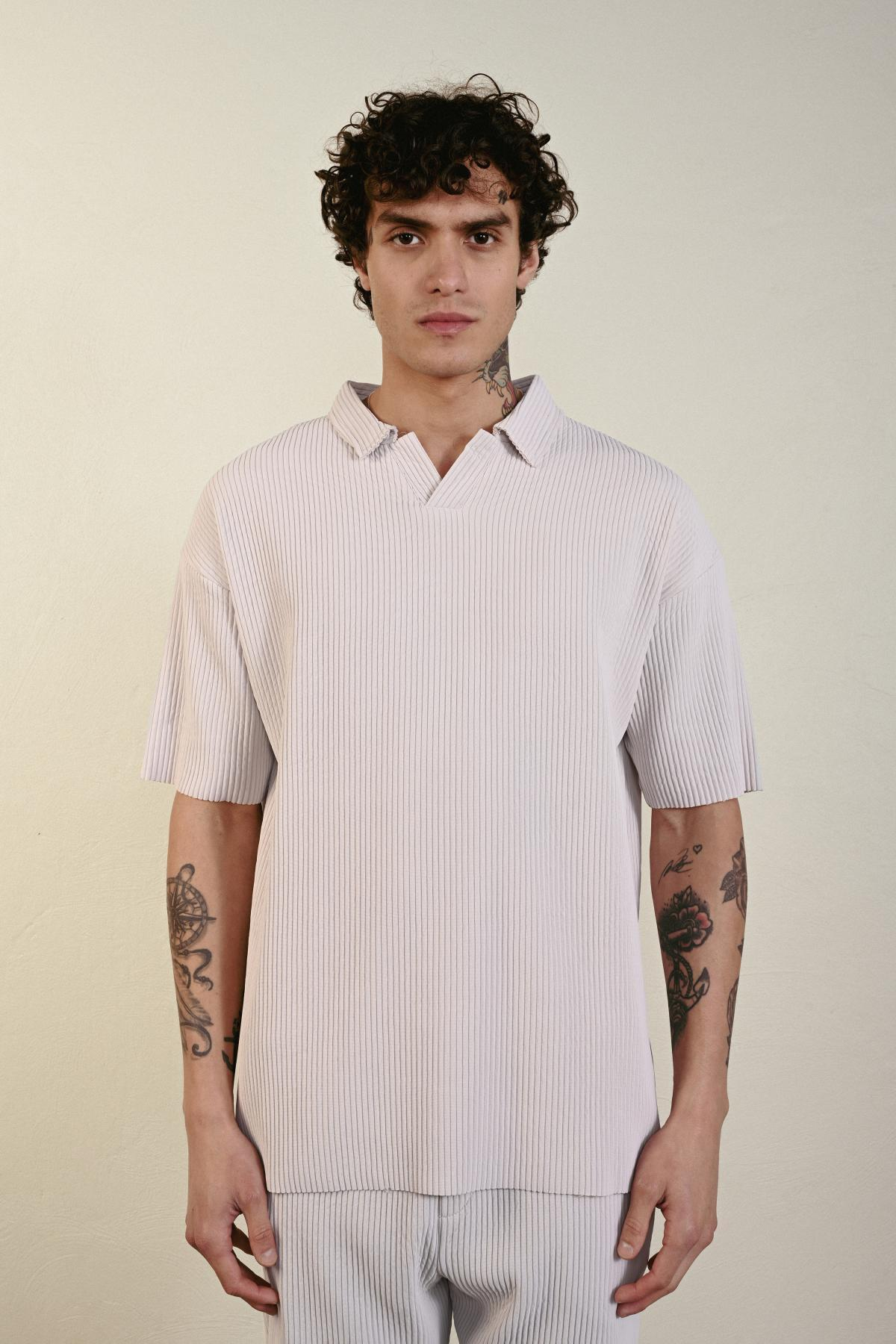 Wholesale Men Gray T-shirt 721445