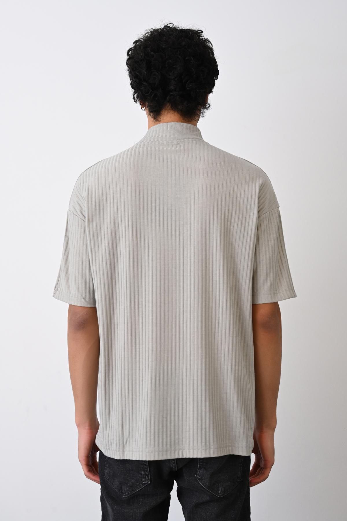 Wholesale Men Gray T-shirt 721207
