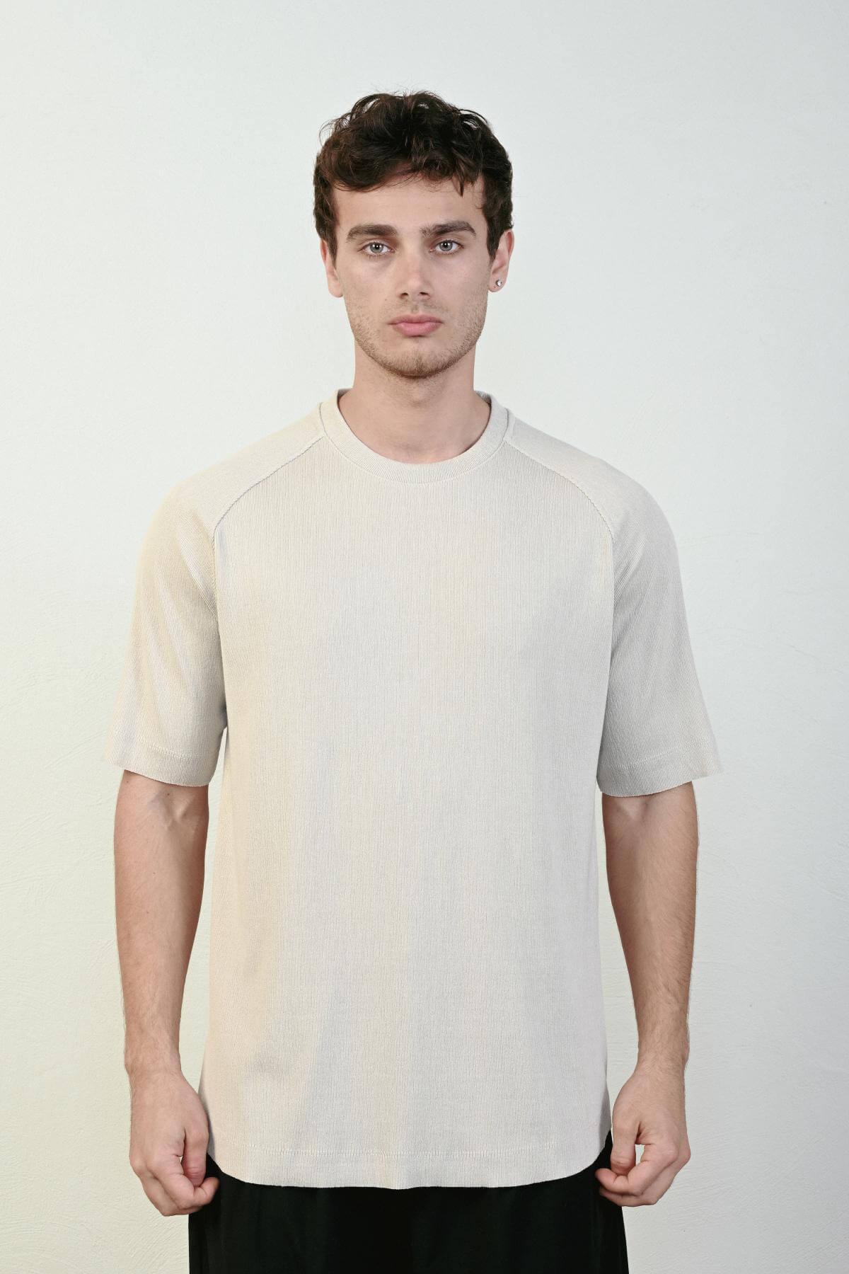 Wholesale Men Gray T-shirt 721642