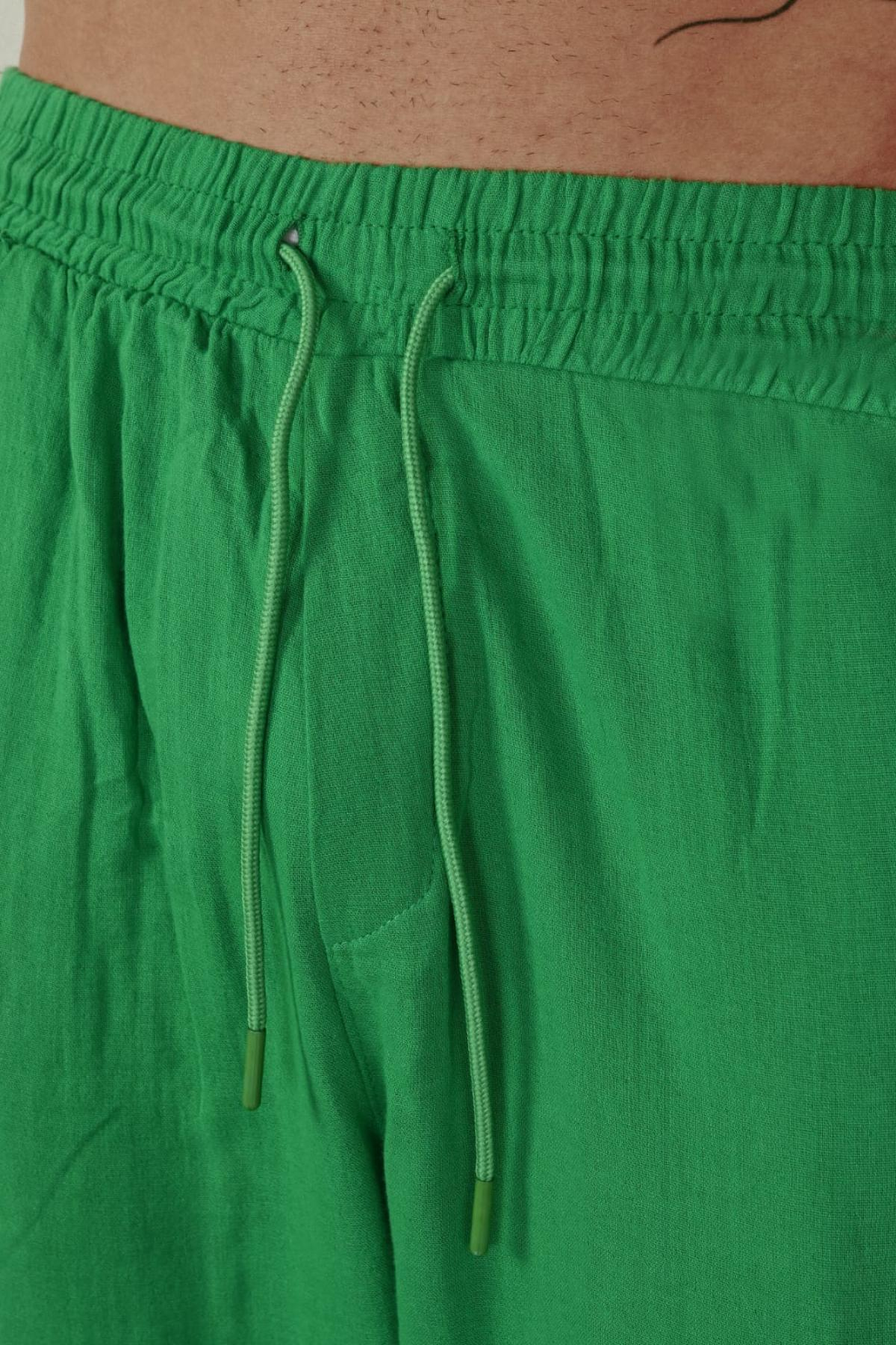 Wholesale Men Green Pants 738933