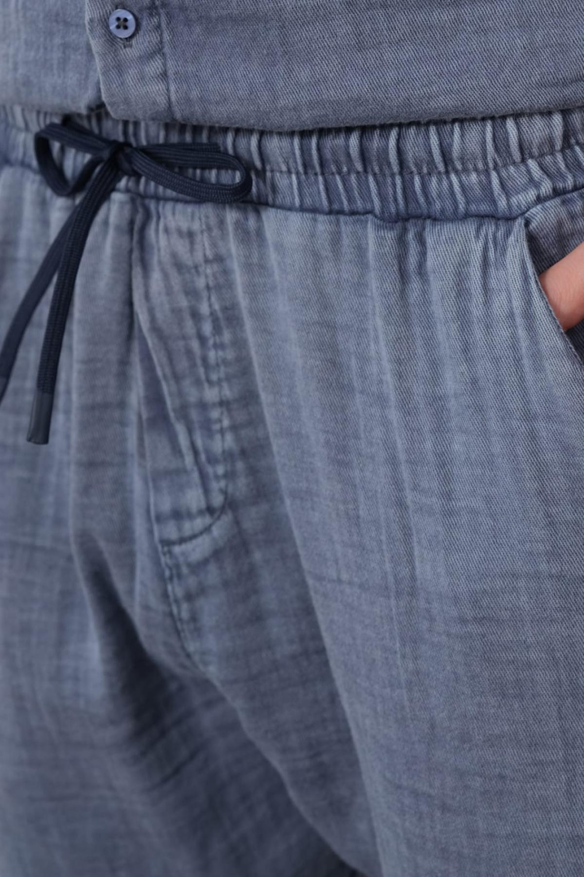 Wholesale Men Indigo Pants 738228