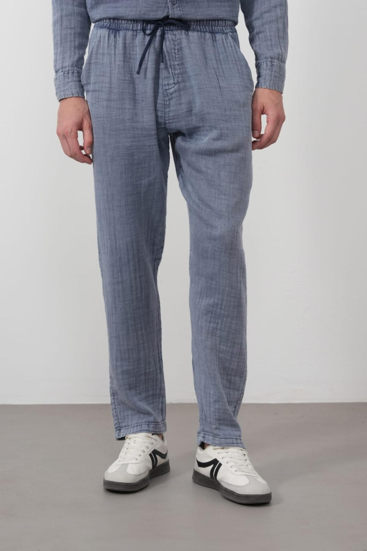 Wholesale Men Indigo Pants 738228