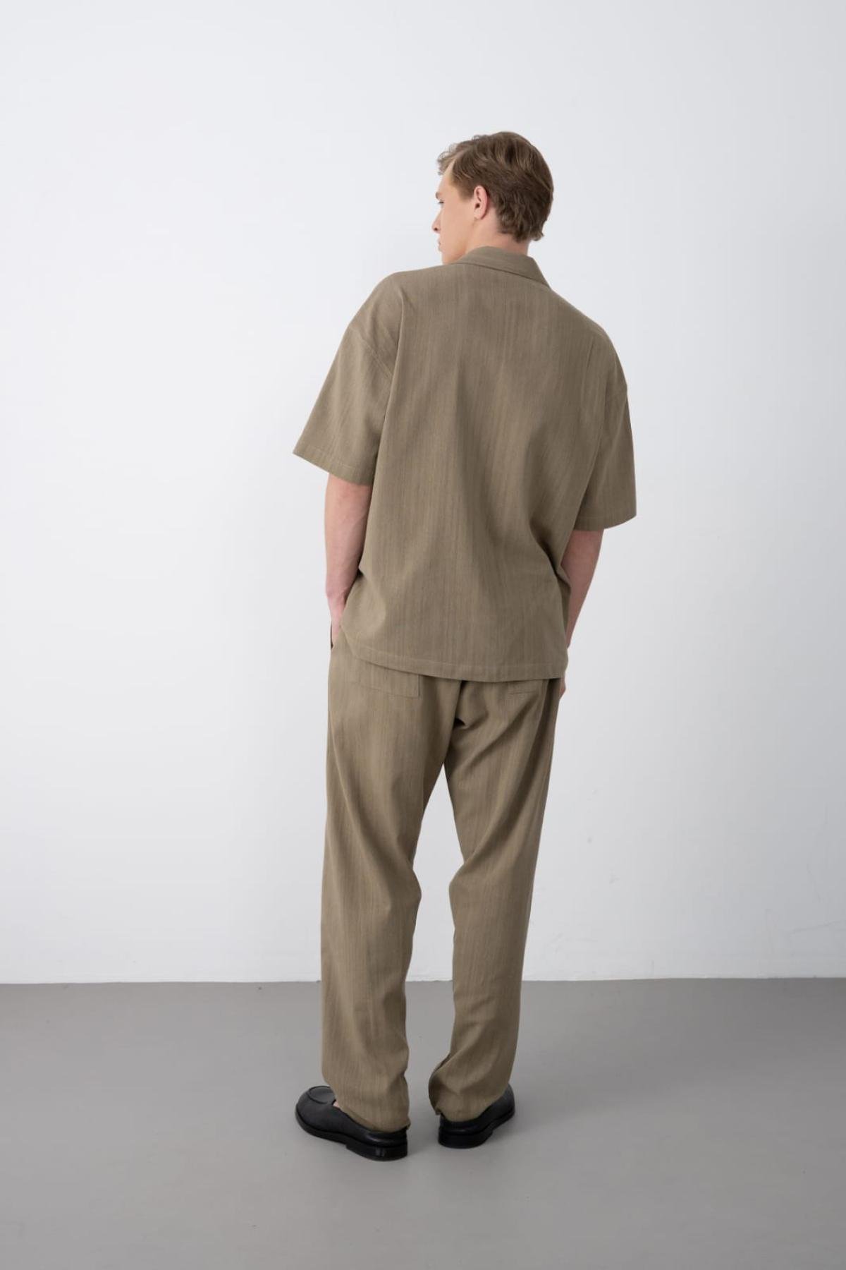 Wholesale Men Khaki Pants 738292