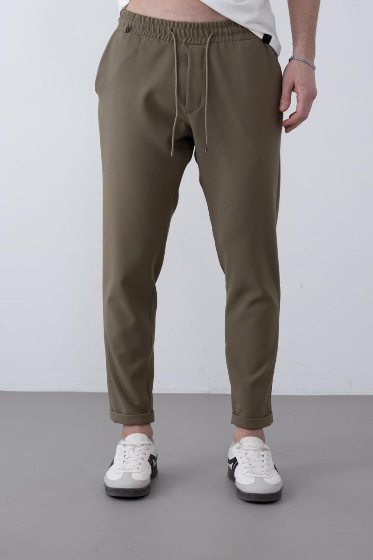 Wholesale Men Khaki Pants 738372