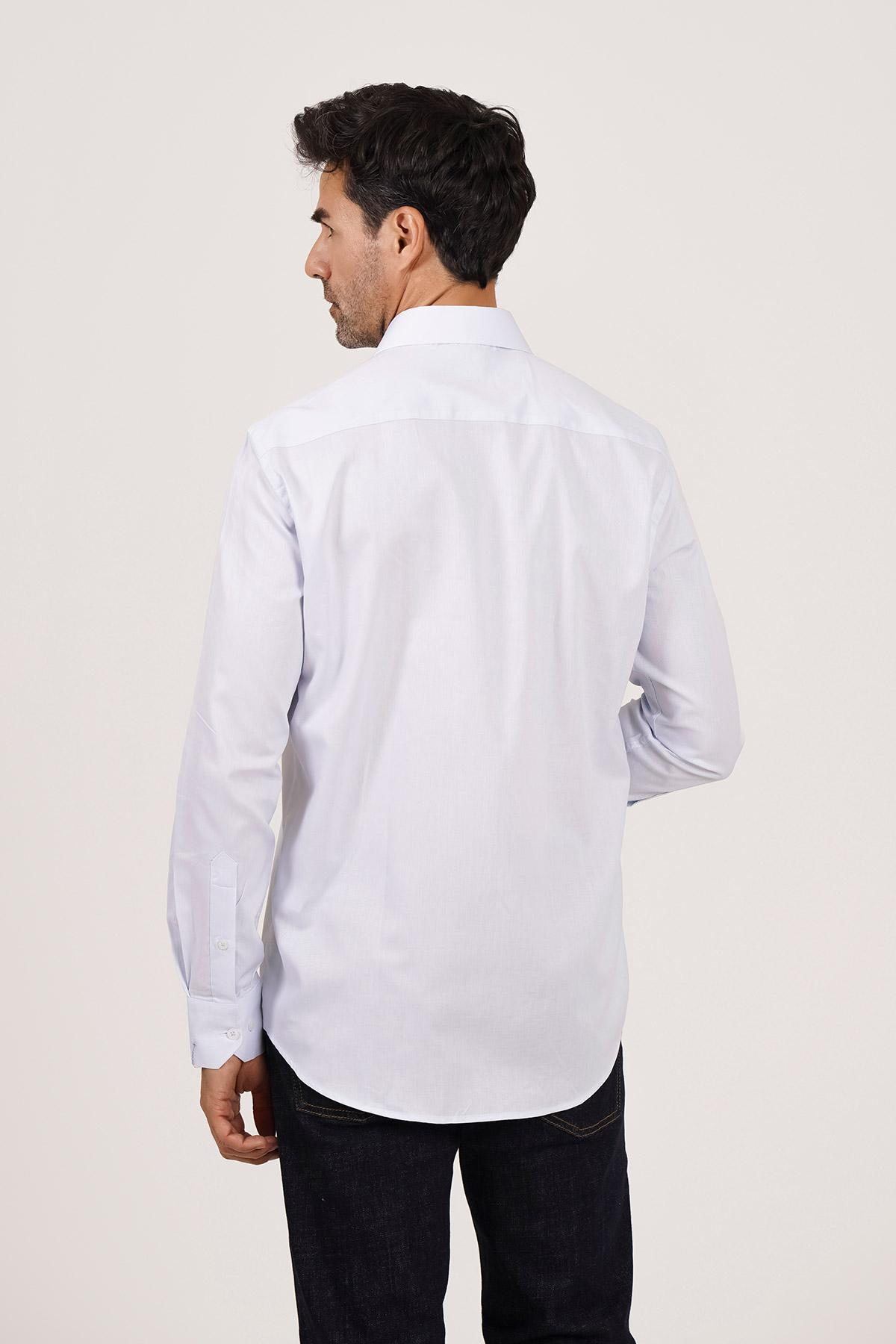 Wholesale Men Light Blue Shirt 733127