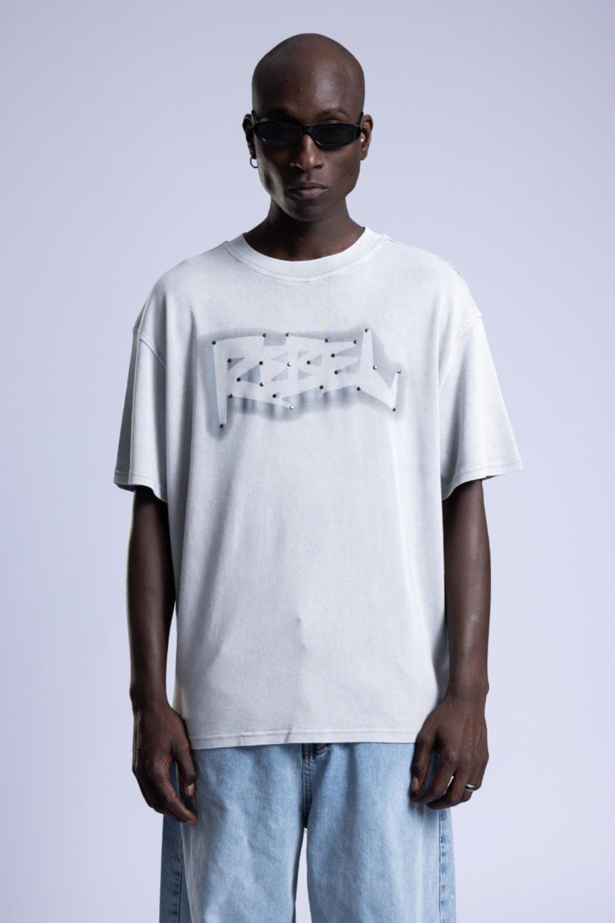 Wholesale Men Light Gray T-shirt 736451