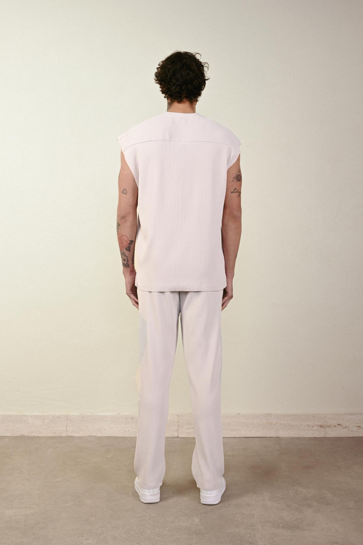 Wholesale Men Light Gray T-shirt 721347