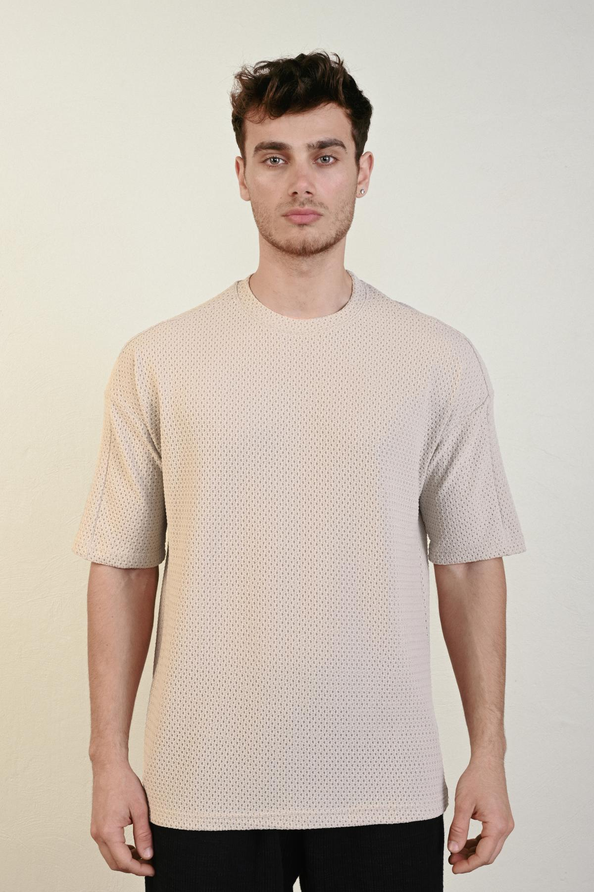 Wholesale Men Light Gray T-shirt 721453