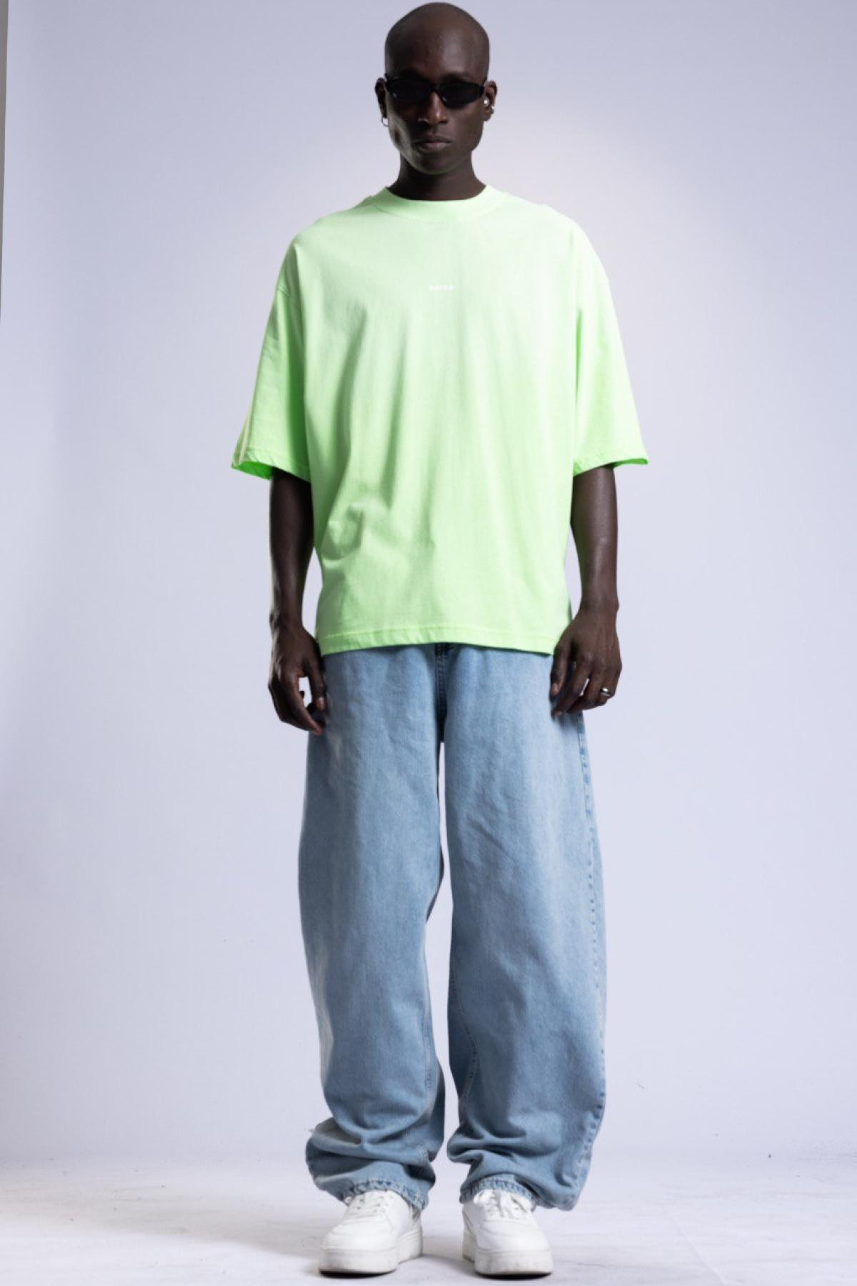 Wholesale Men Light Green T-shirt 736527