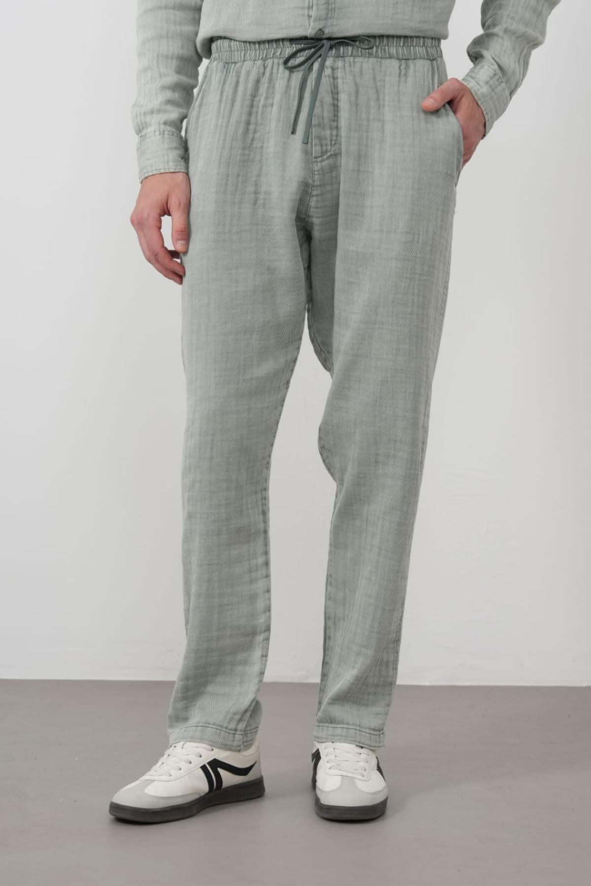 Wholesale Men Menthol Pants 738225