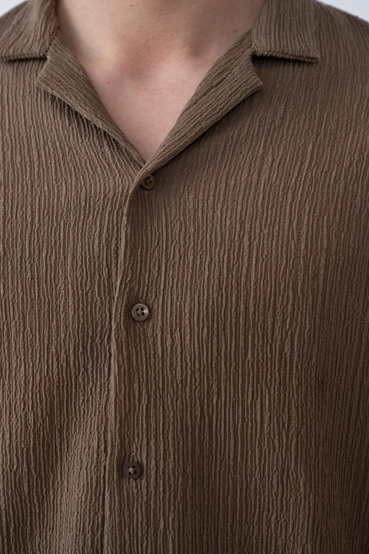 Wholesale Men Mink Long-Sleeve Shirt 739116