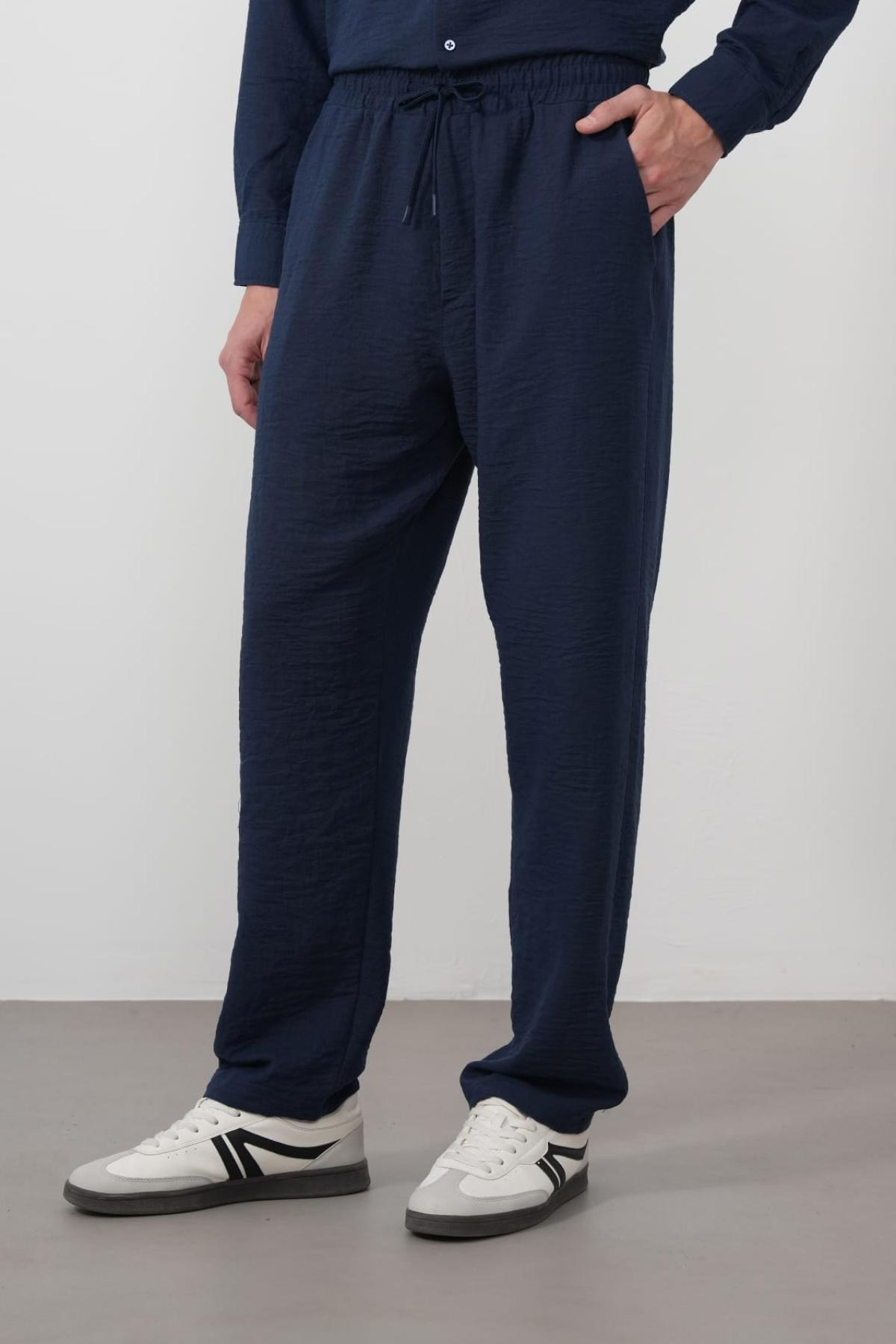 Wholesale Men Navy Pants 738711