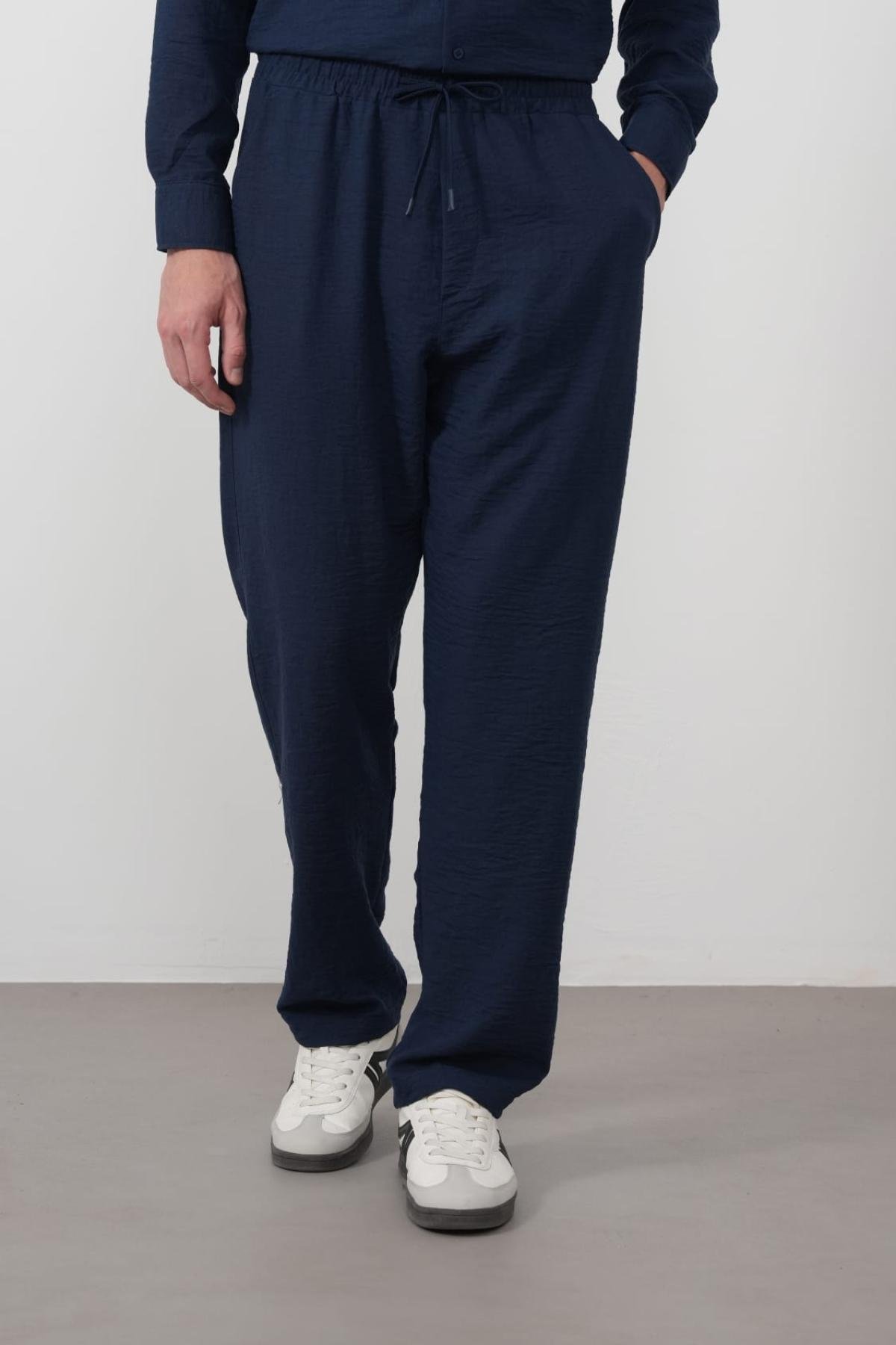 Wholesale Men Navy Pants 738711