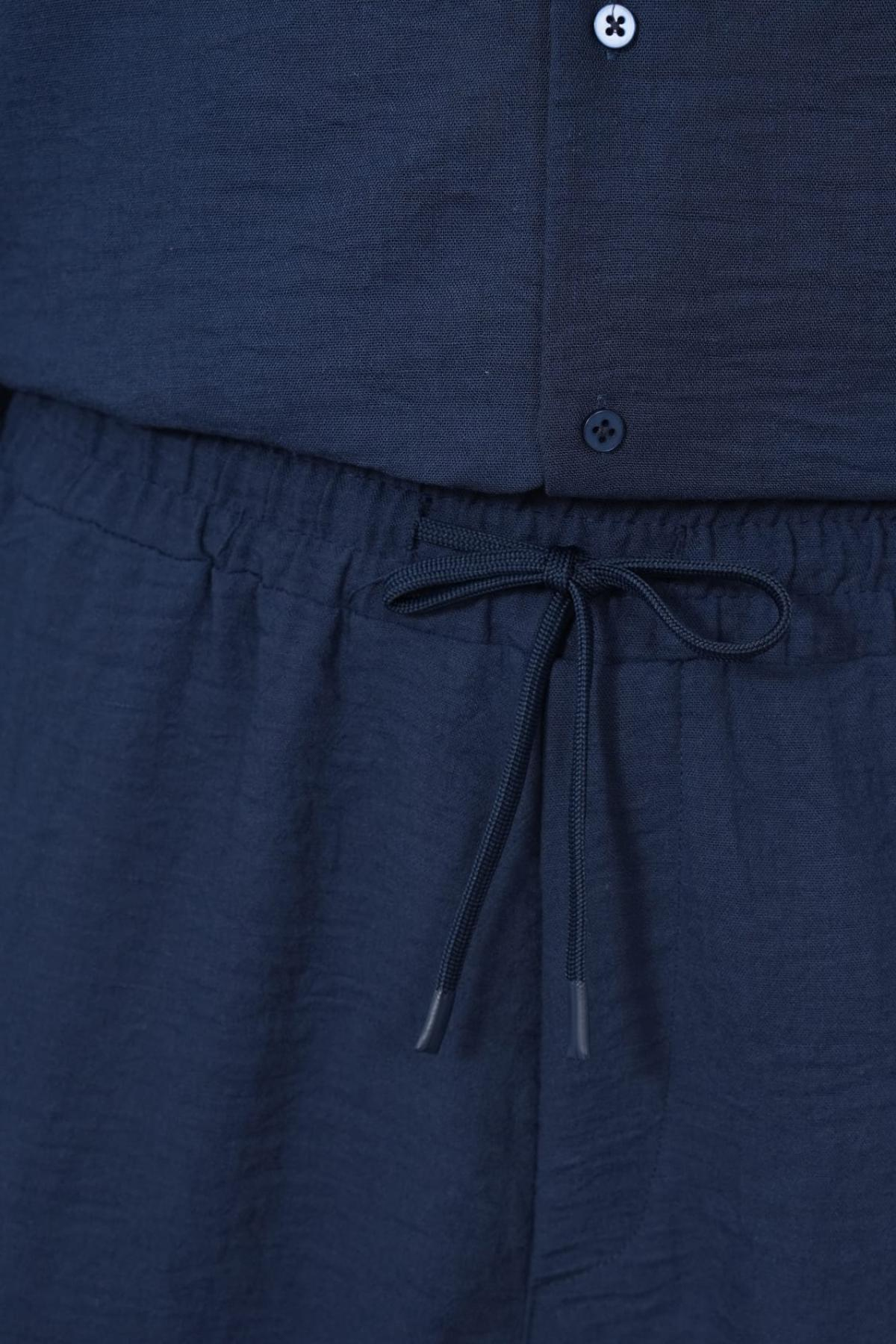 Wholesale Men Navy Pants 738711
