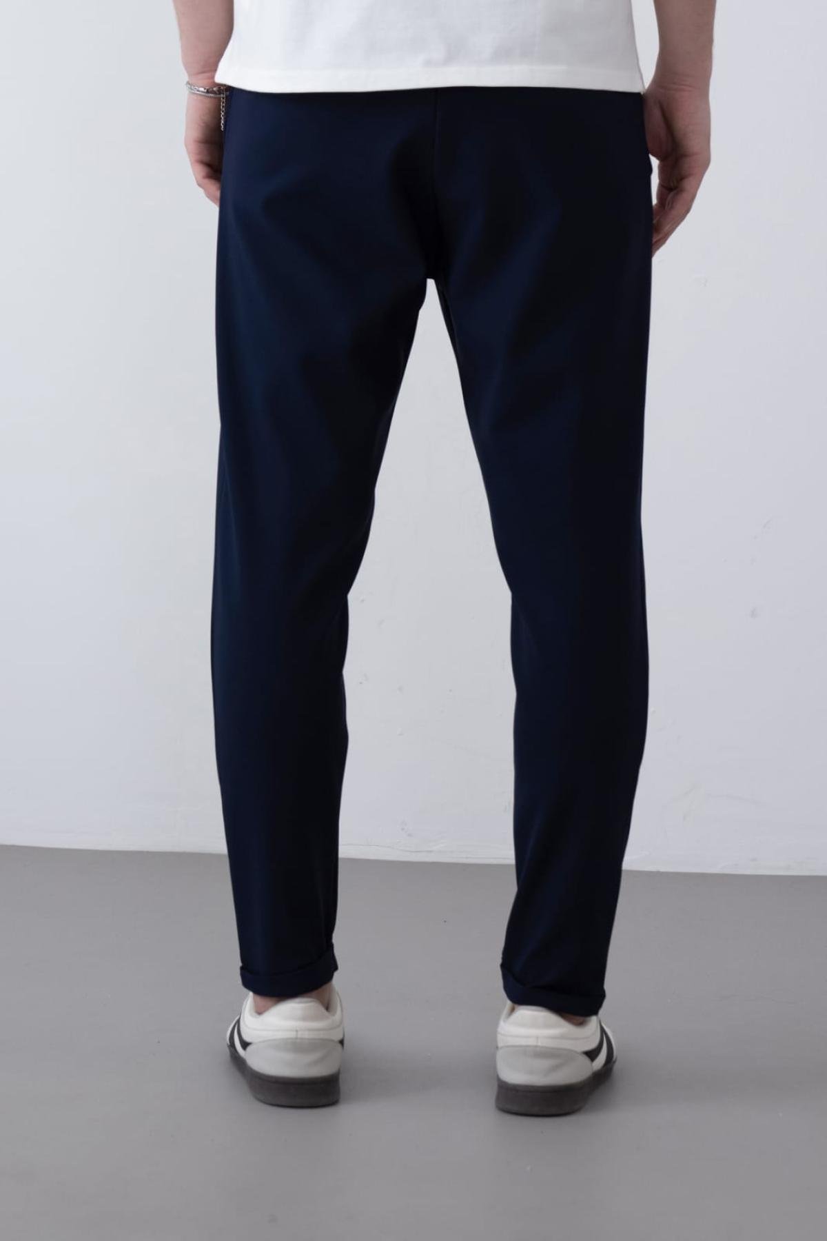 Wholesale Men Navy Pants 738375