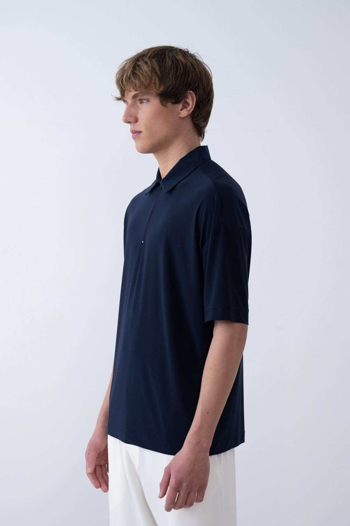 Wholesale Men Navy T-shirt 721378